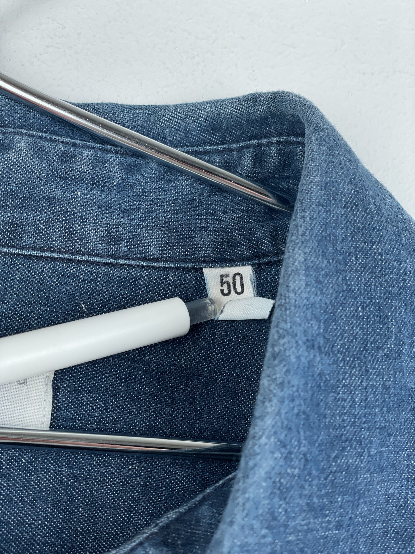 Helmut Lang AW98 One Pocket Denim Button-Up Shirt