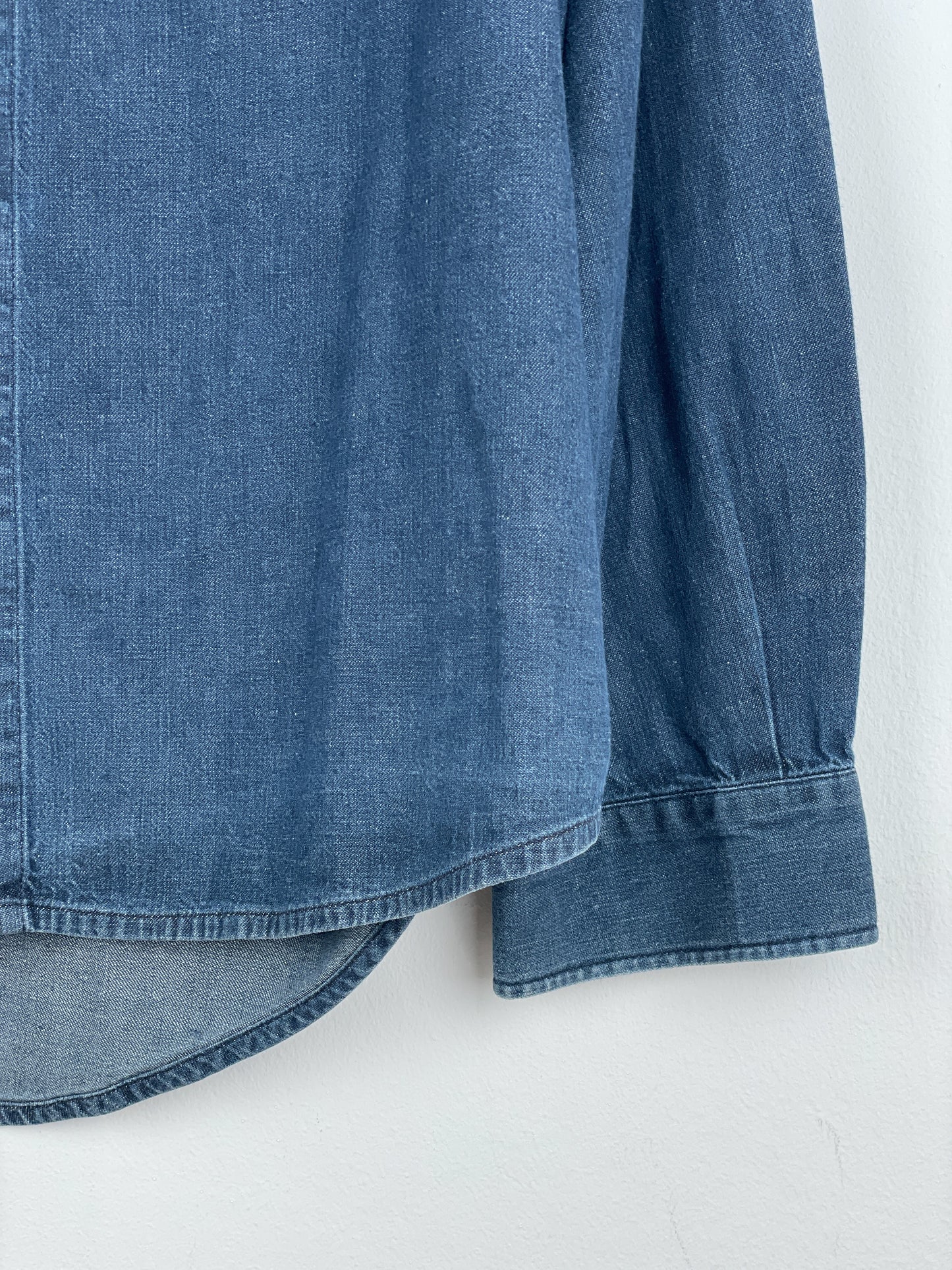 Helmut Lang AW98 One Pocket Denim Button-Up Shirt