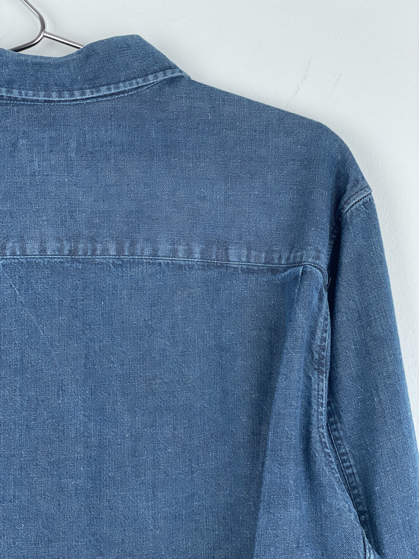 Helmut Lang AW98 One Pocket Denim Button-Up Shirt
