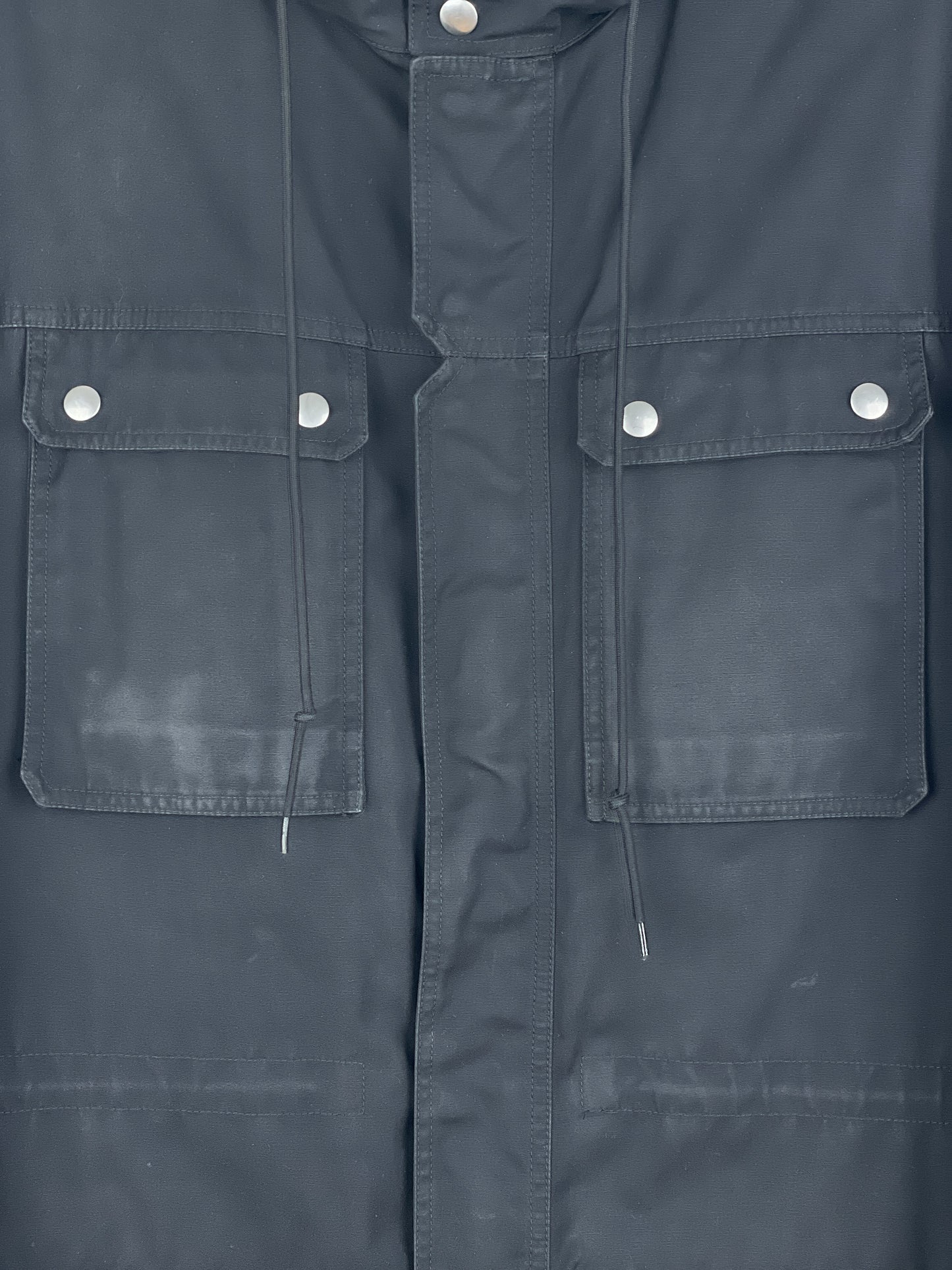 Dior Homme AW07 'Navigate' Multi-Pocket Military Parka Coat