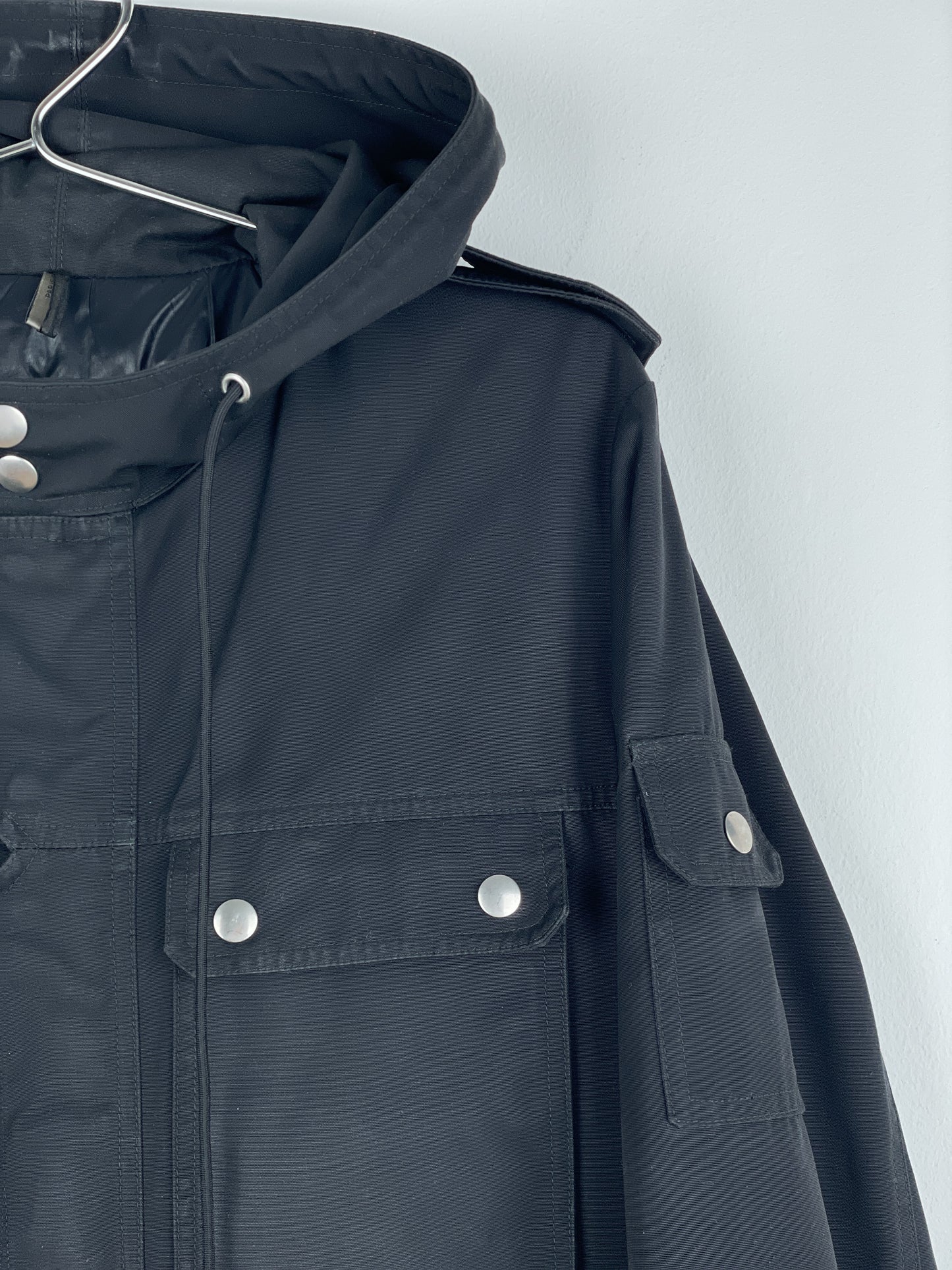 Dior Homme AW07 'Navigate' Multi-Pocket Military Parka Coat