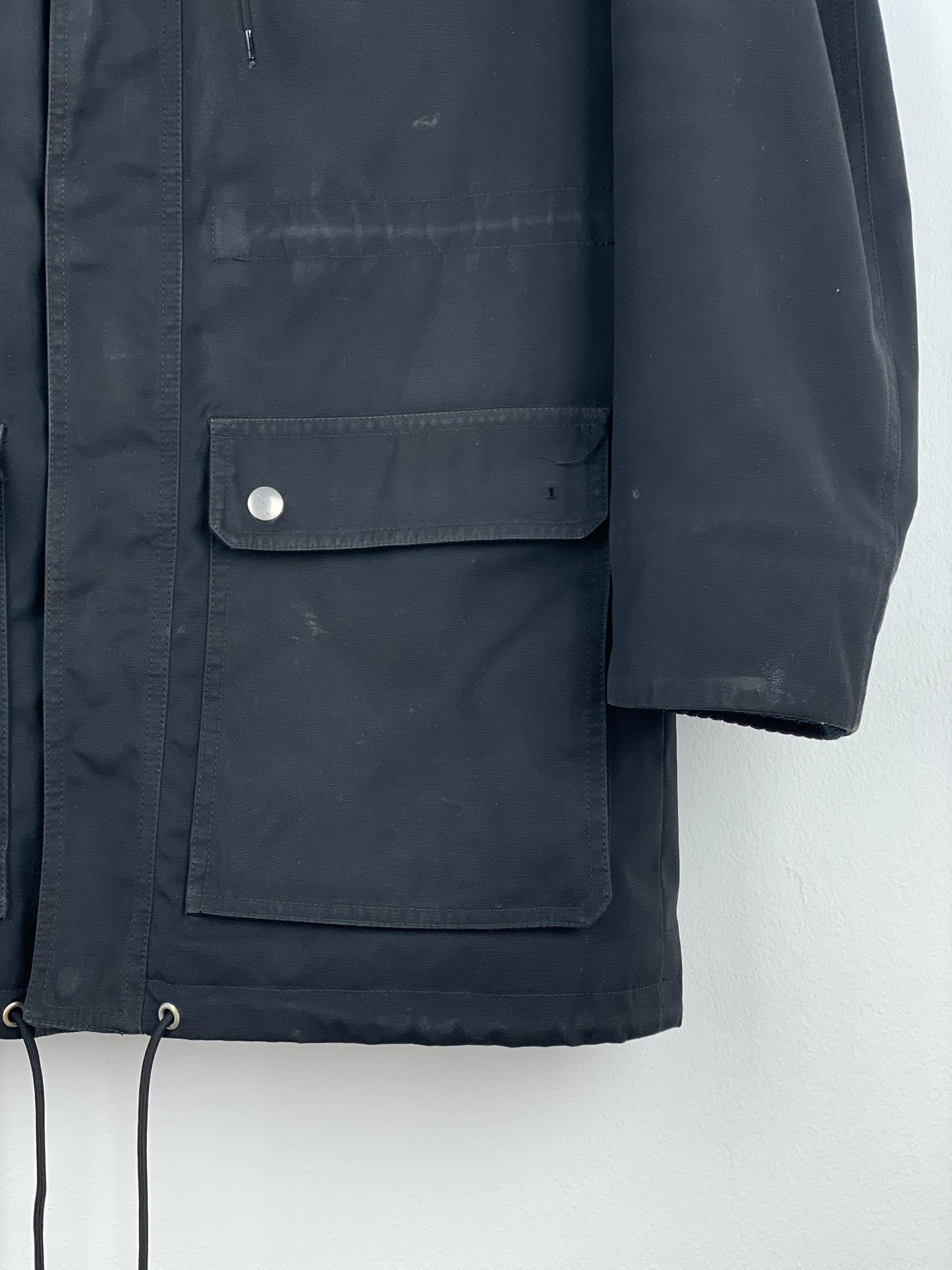 Dior Homme AW07 'Navigate' Multi-Pocket Military Parka Coat