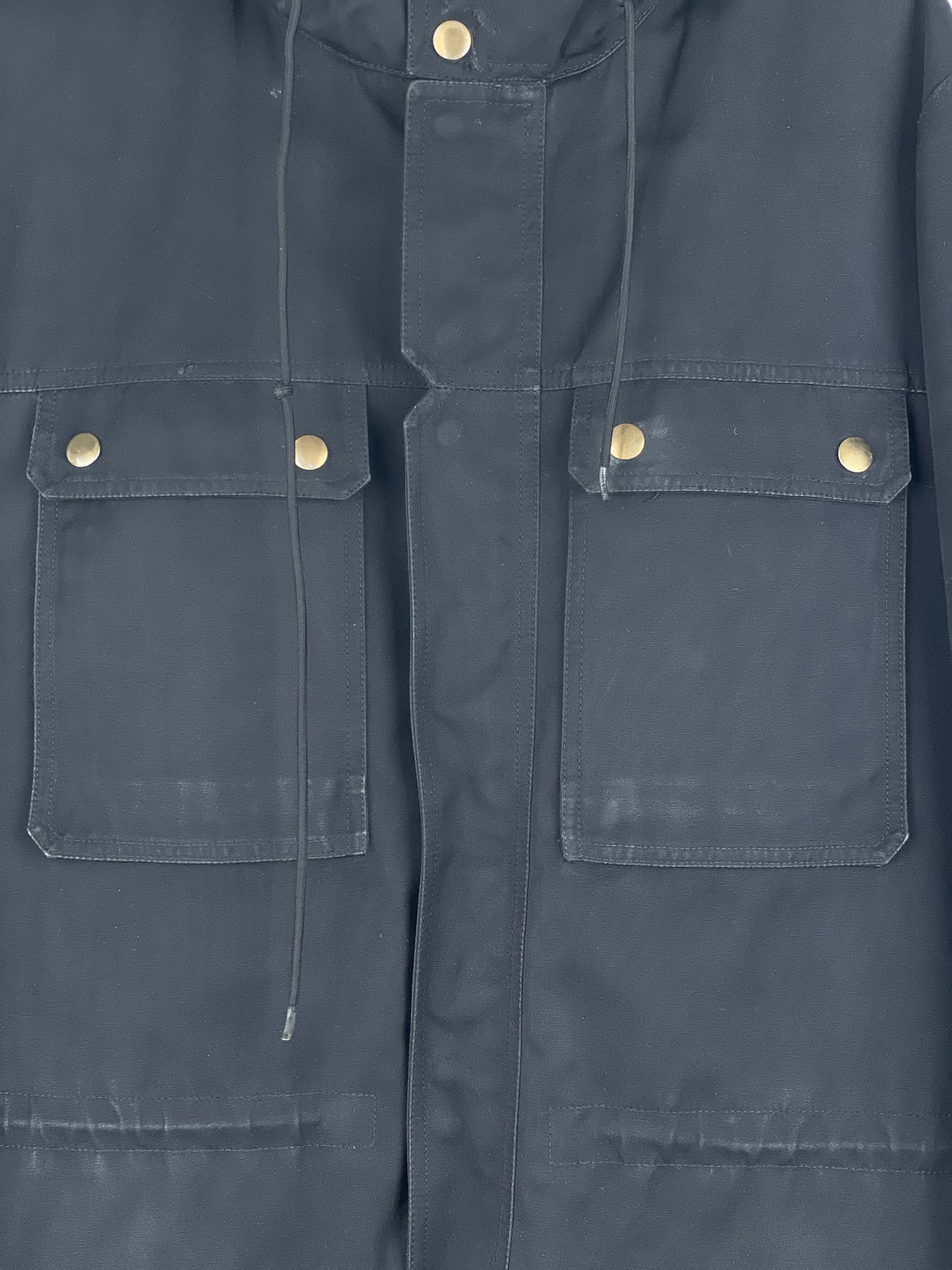 Dior Homme AW07 'Navigate' Multi-Pocket Military Parka Coat