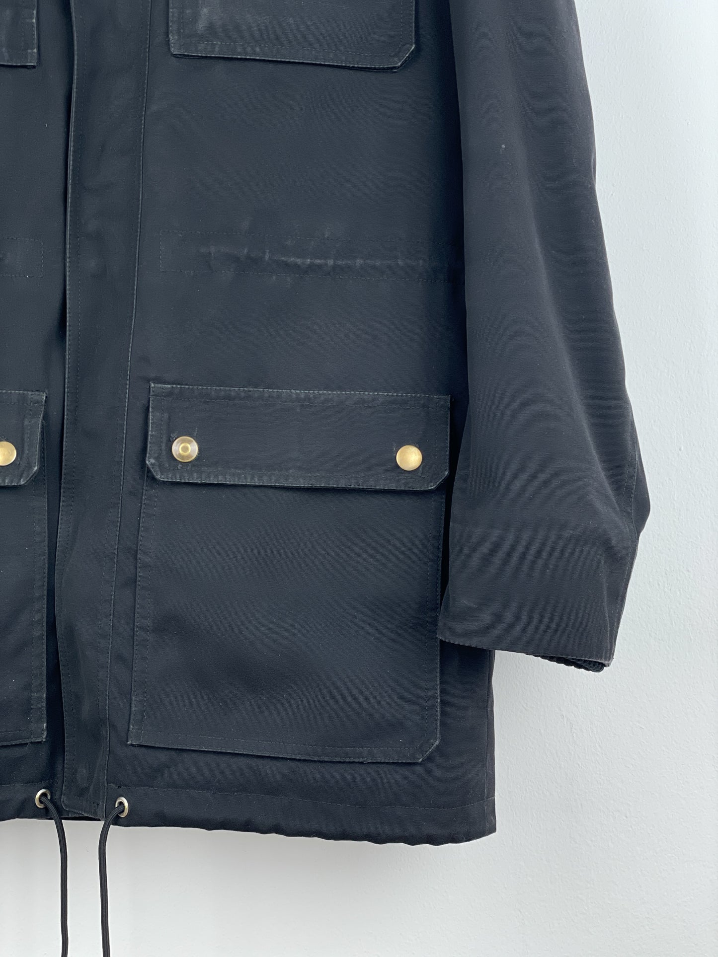Dior Homme AW07 'Navigate' Multi-Pocket Military Parka Coat