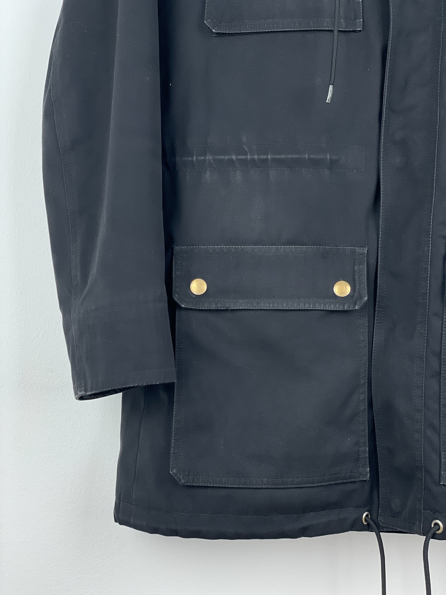 Dior Homme AW07 'Navigate' Multi-Pocket Military Parka Coat