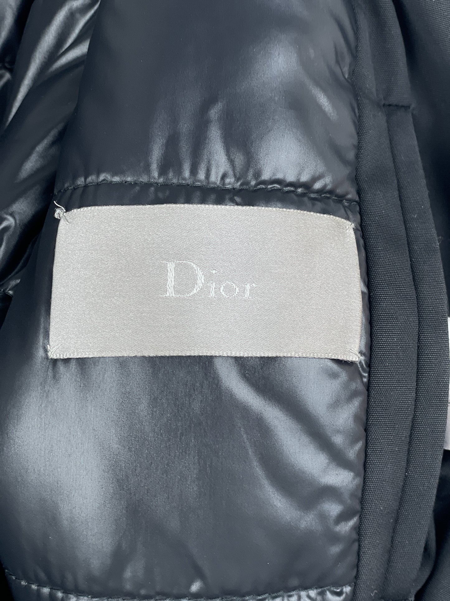 Dior Homme AW07 'Navigate' Multi-Pocket Military Parka Coat