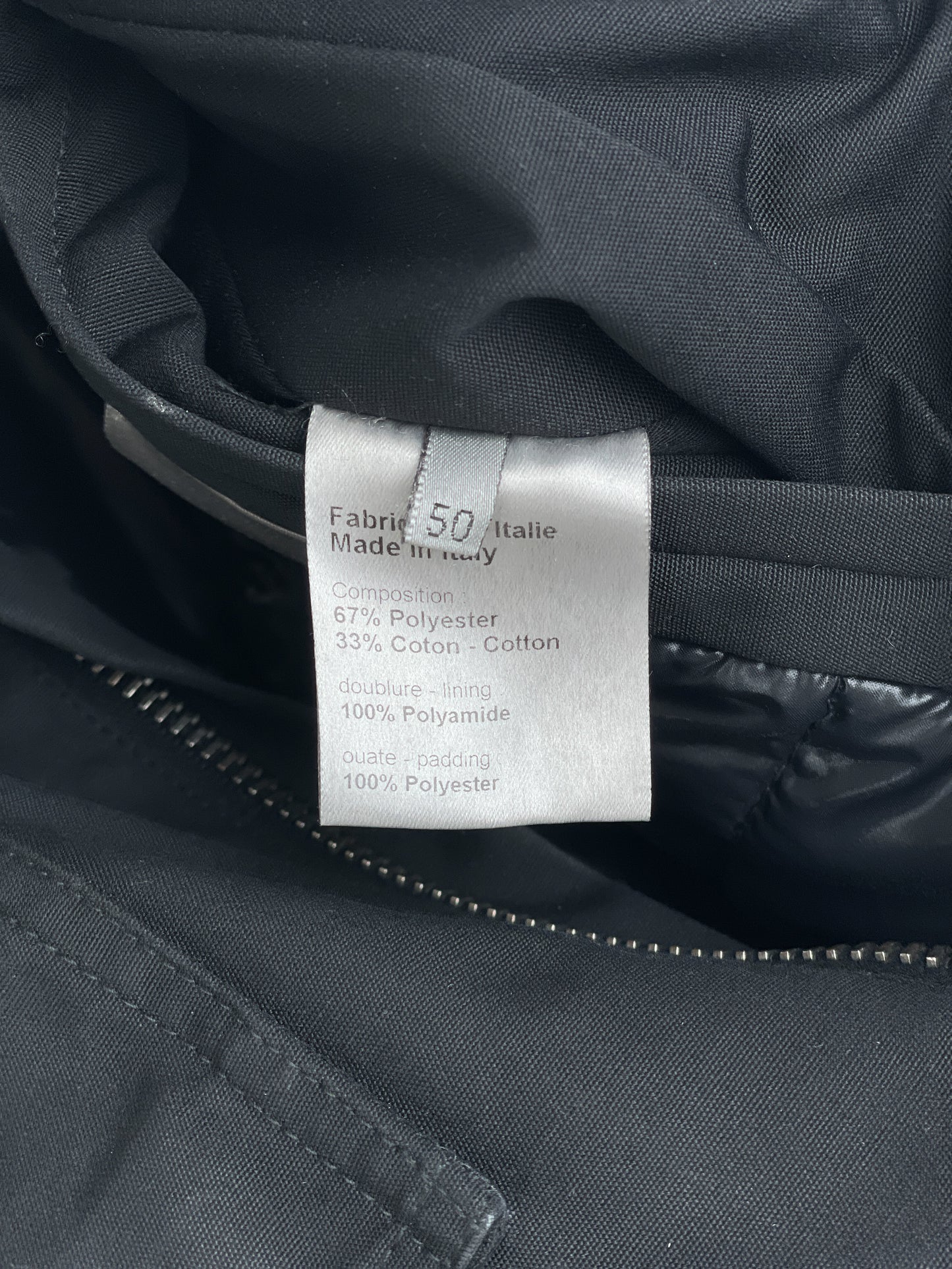 Dior Homme AW07 'Navigate' Multi-Pocket Military Parka Coat