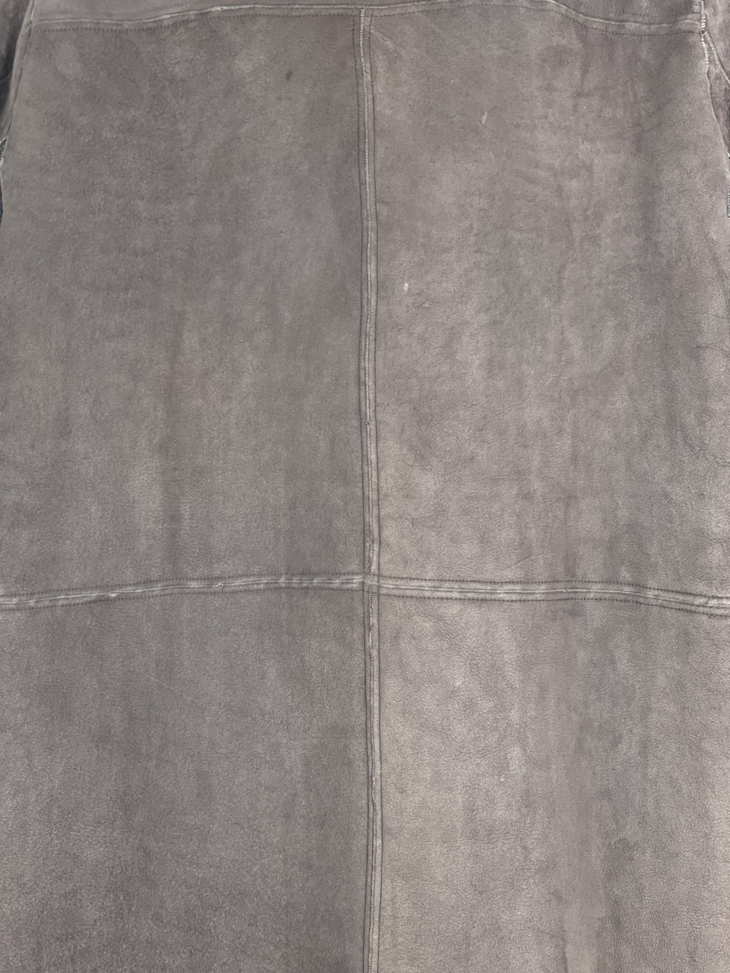 Rick Owens Sample Shearling Leather Coat
