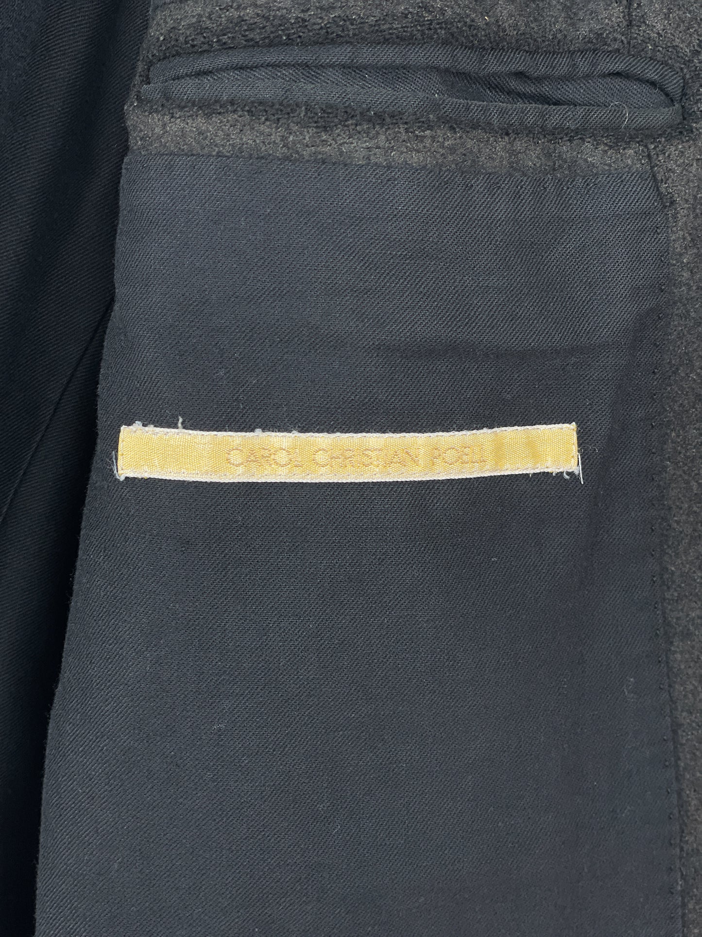 Carol Christian Poell AW98 High Neck Coat