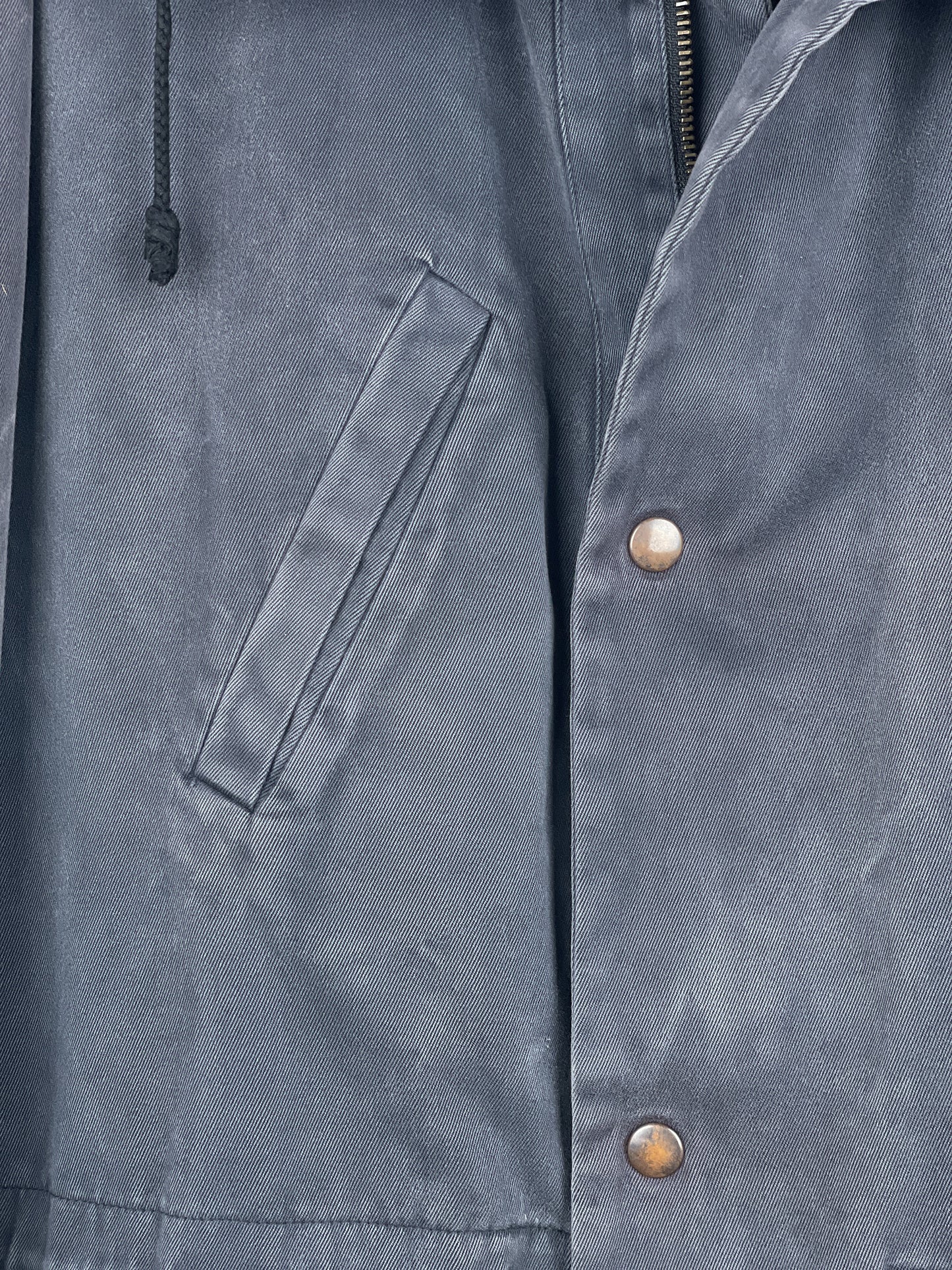 Raf Simons AW03 'Closer' Peter Saville Collage Backprint Parka