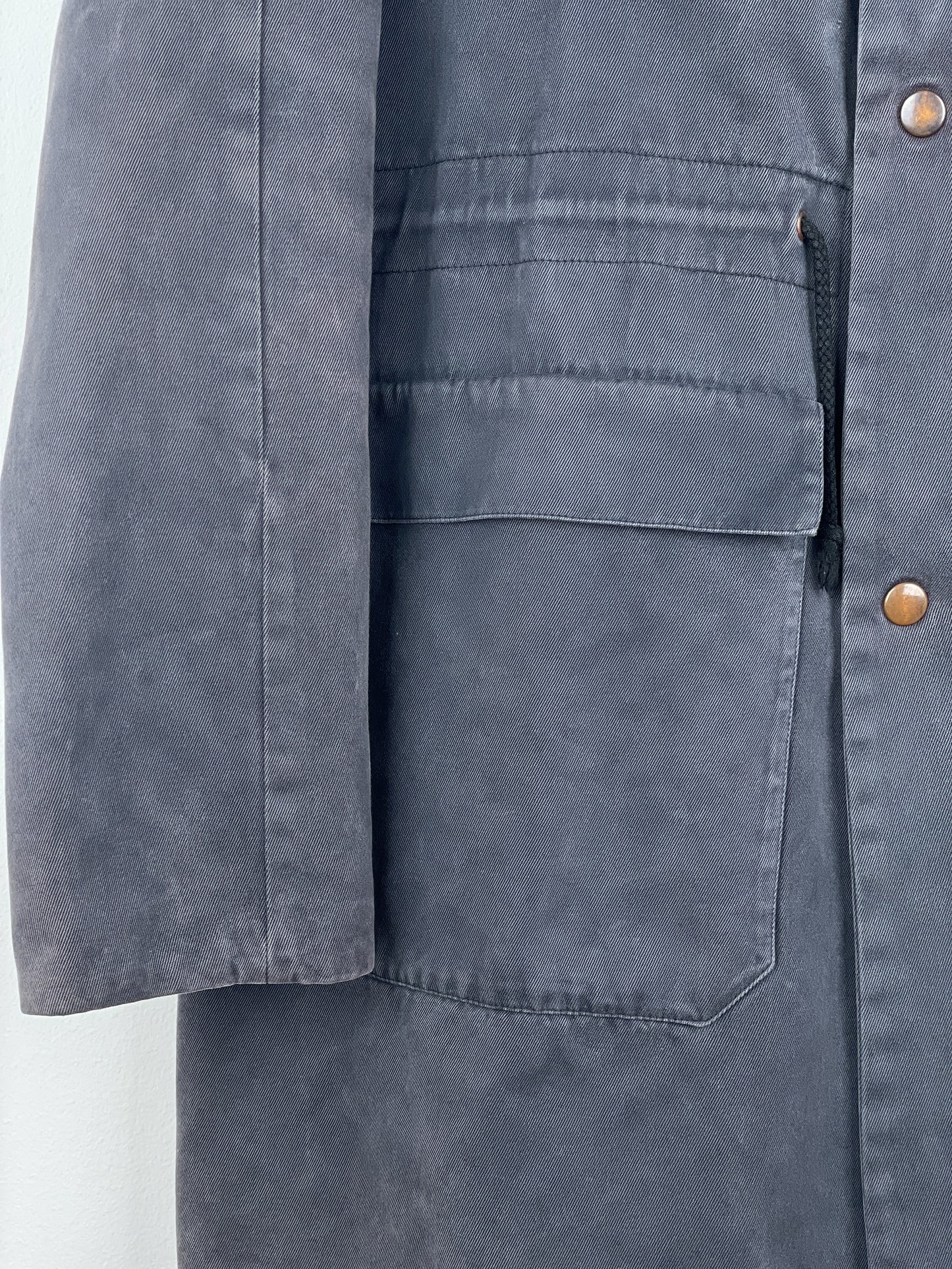 Raf Simons AW03 'Closer' Peter Saville Collage Backprint Parka