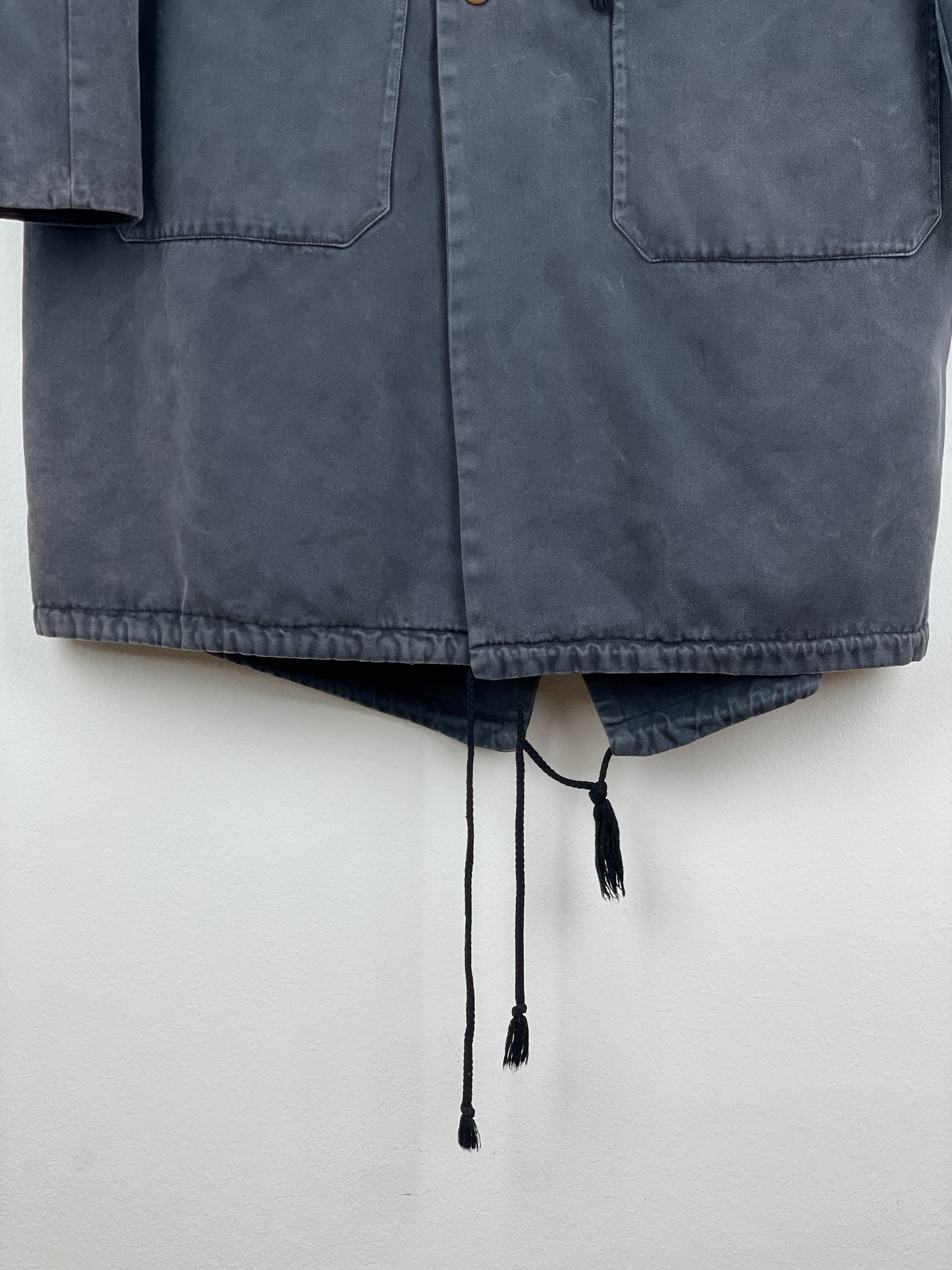 Raf Simons AW03 'Closer' Peter Saville Collage Backprint Parka