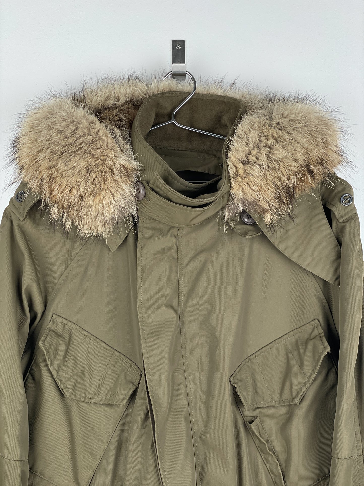 Gucci by Tom Ford 2000s Military M65 Parka Jacket
