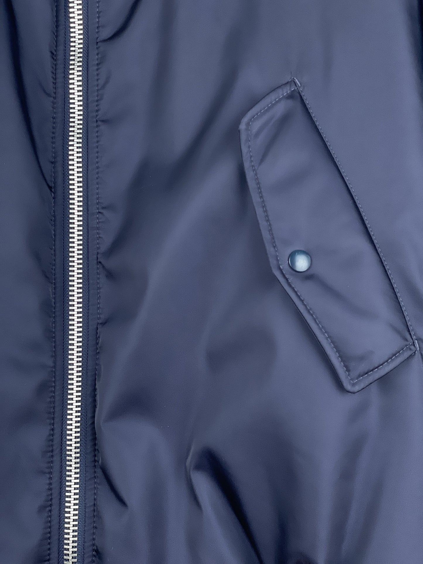 Prada AW21 Oversized Knit MA-1 Bomber Jacket
