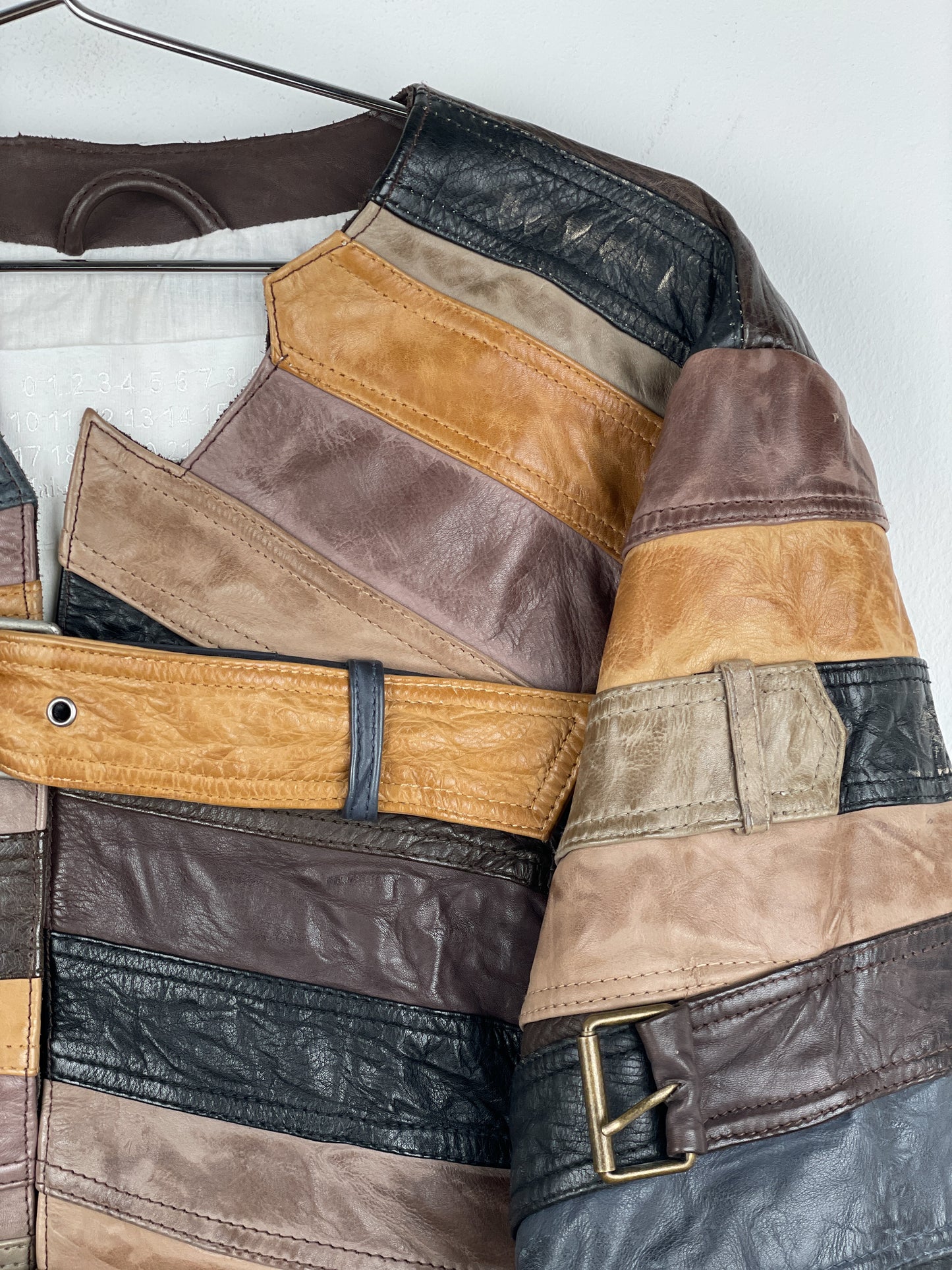 Maison Margiela x H&M Artisanal Belt Leather Jacket