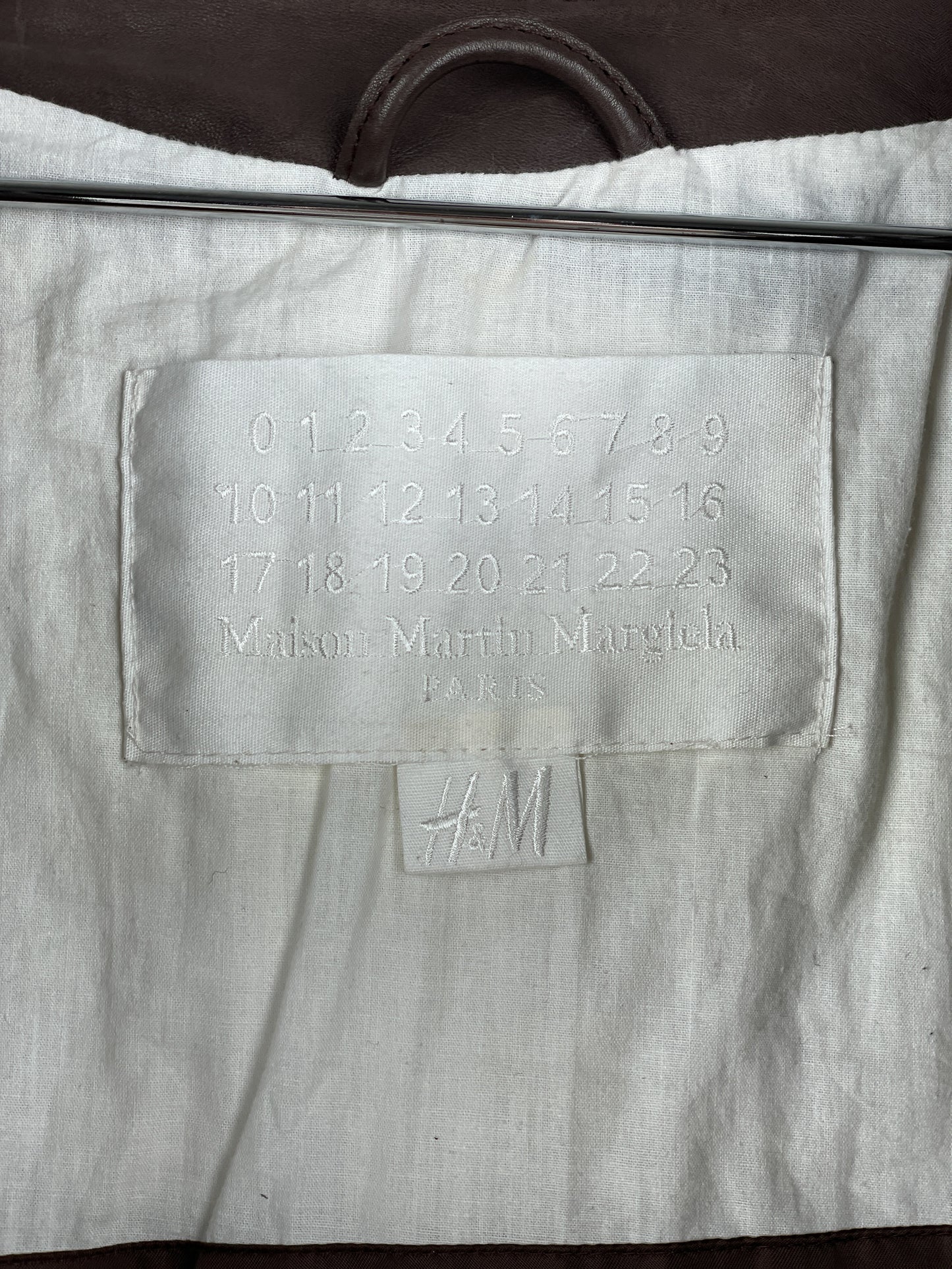 Maison Margiela x H&M Artisanal Belt Leather Jacket