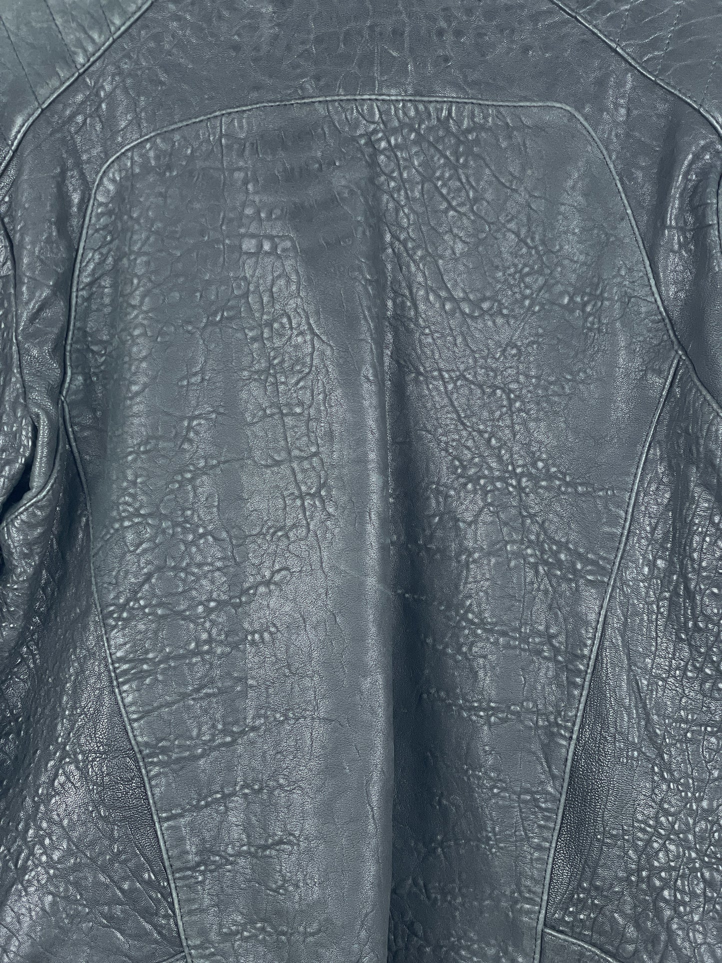 Balmain x H&M AW15 Double-Zipper Biker Leather Jacket