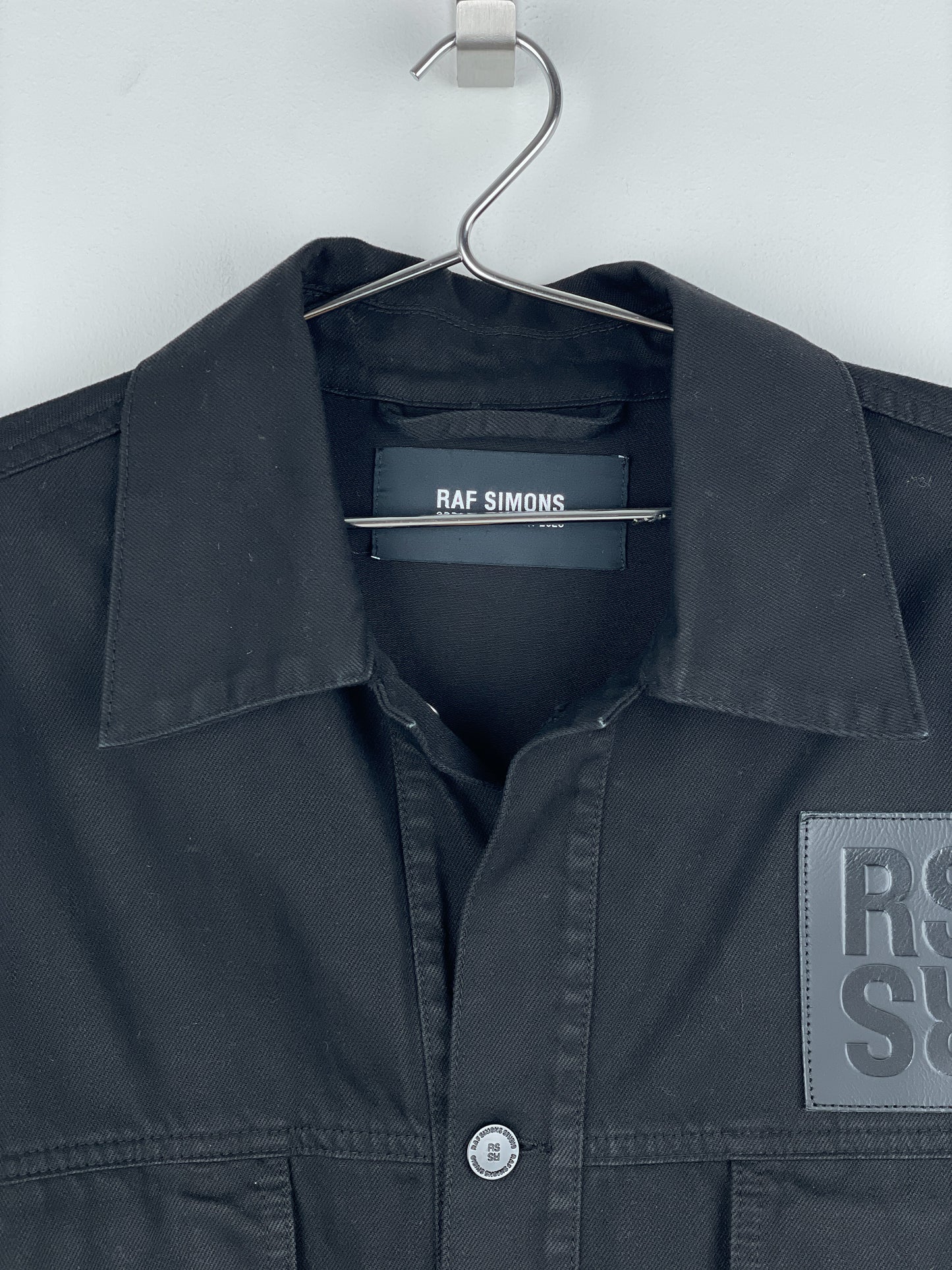Raf Simons SS23 Big Fit Tassel Studded Denim Jacket