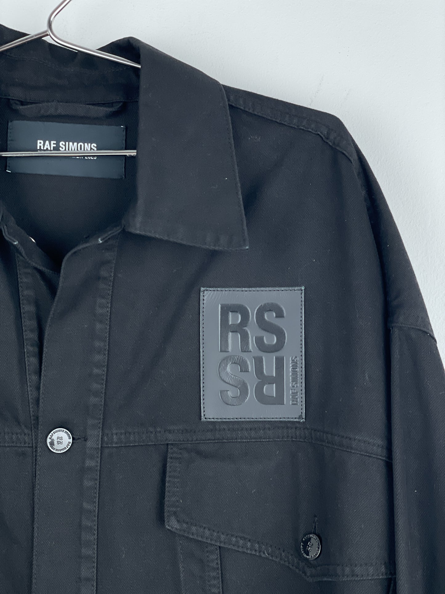 Raf Simons SS23 Big Fit Tassel Studded Denim Jacket