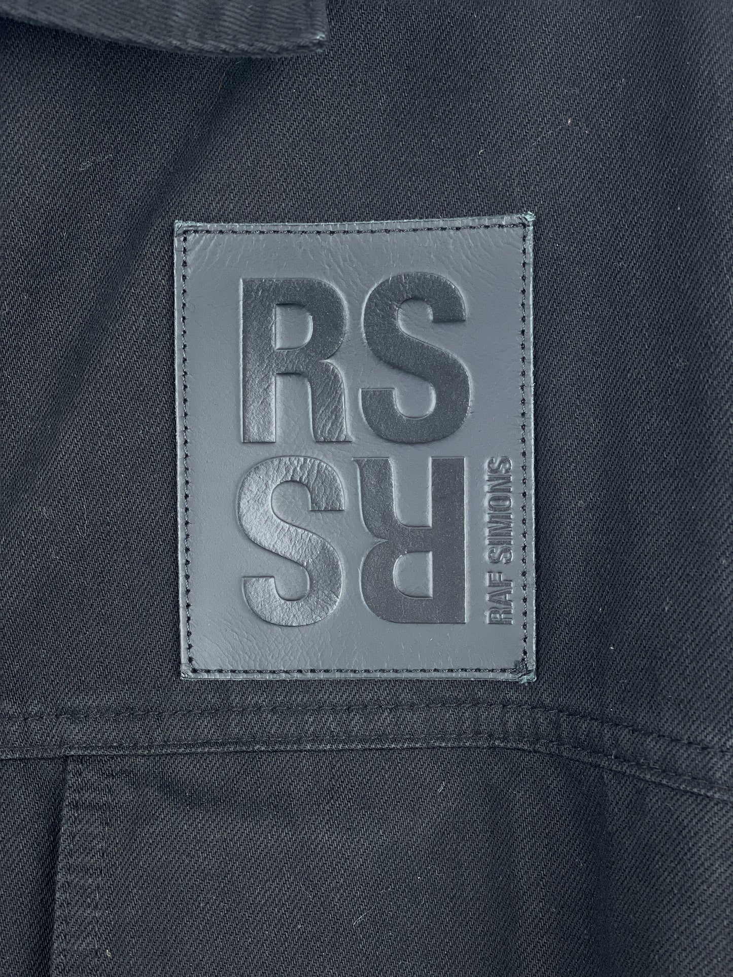 Raf Simons SS23 Big Fit Tassel Studded Denim Jacket