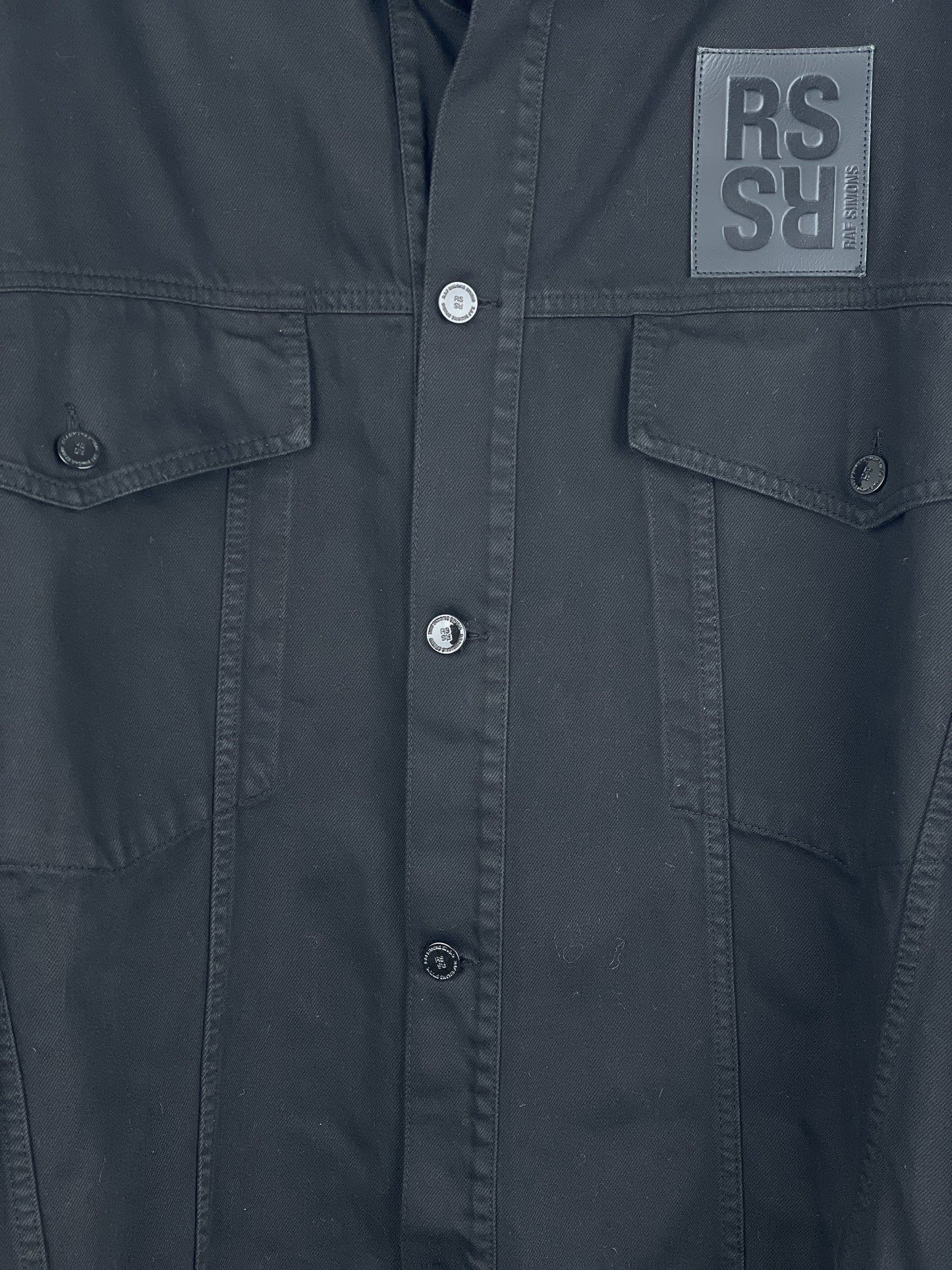 Raf Simons SS23 Big Fit Tassel Studded Denim Jacket
