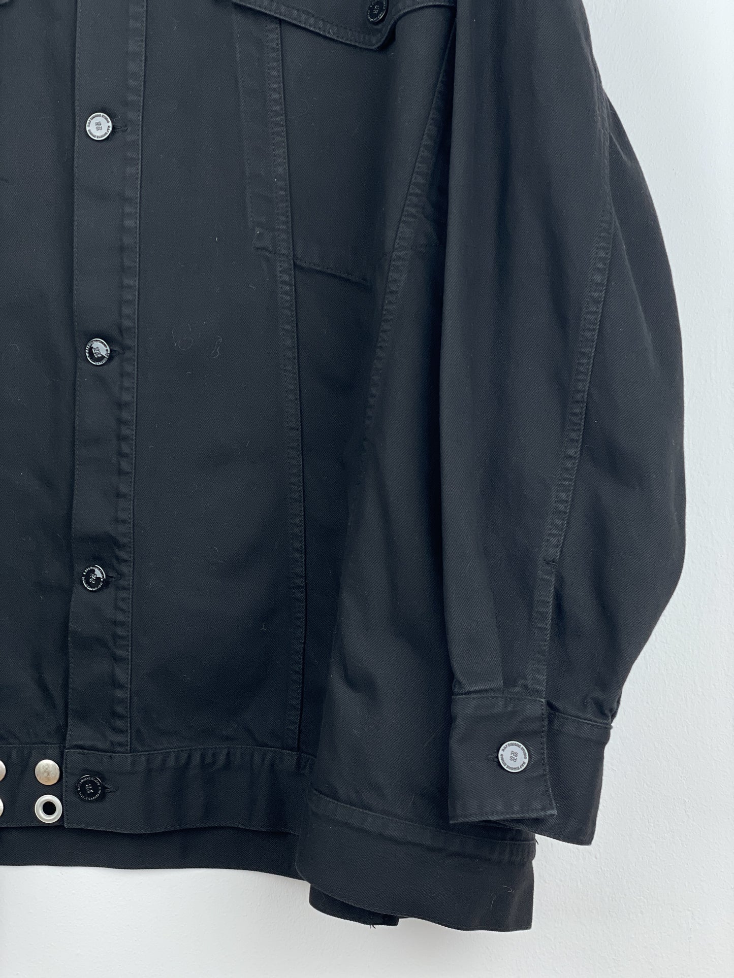 Raf Simons SS23 Big Fit Tassel Studded Denim Jacket