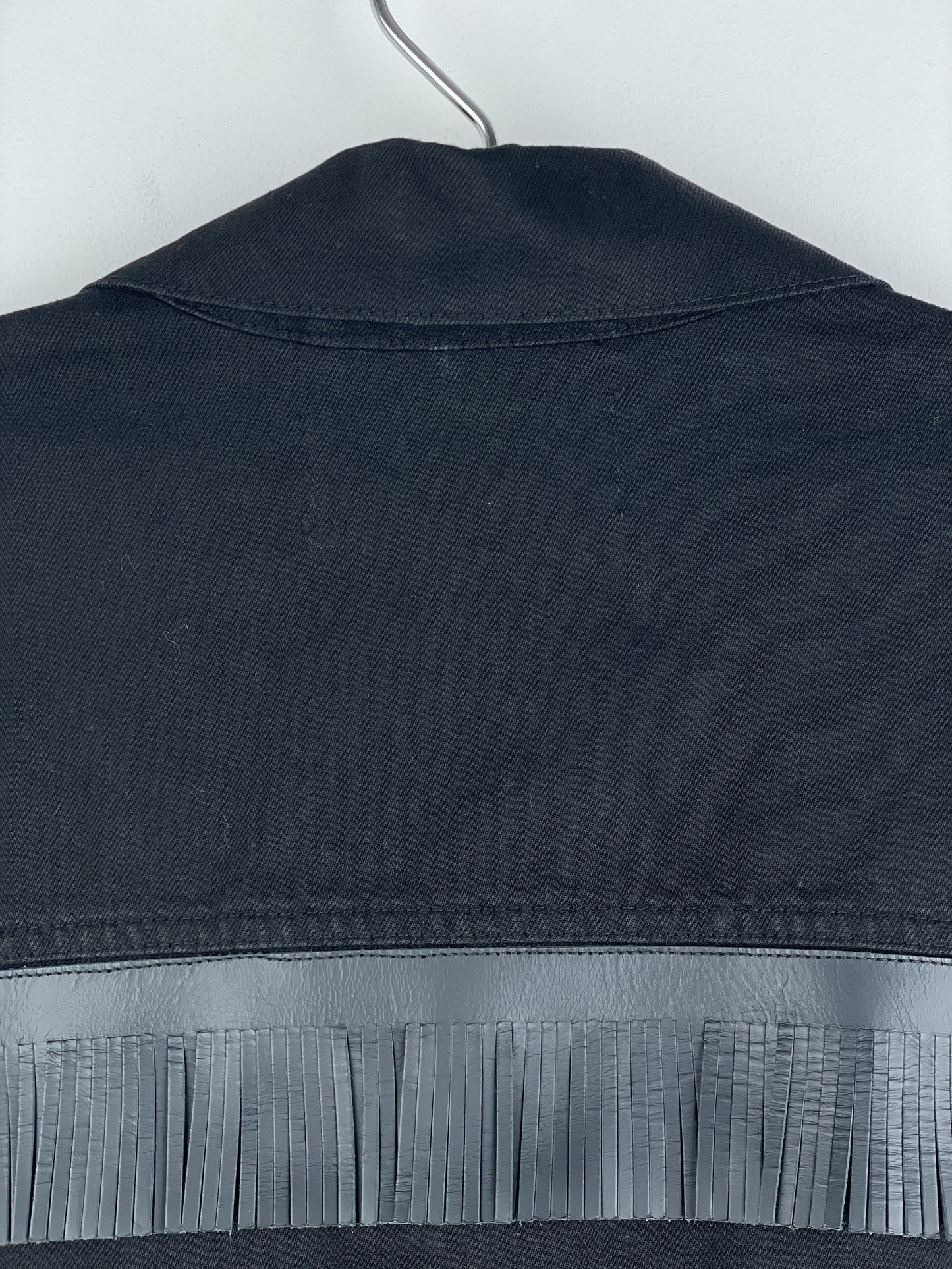 Raf Simons SS23 Big Fit Tassel Studded Denim Jacket