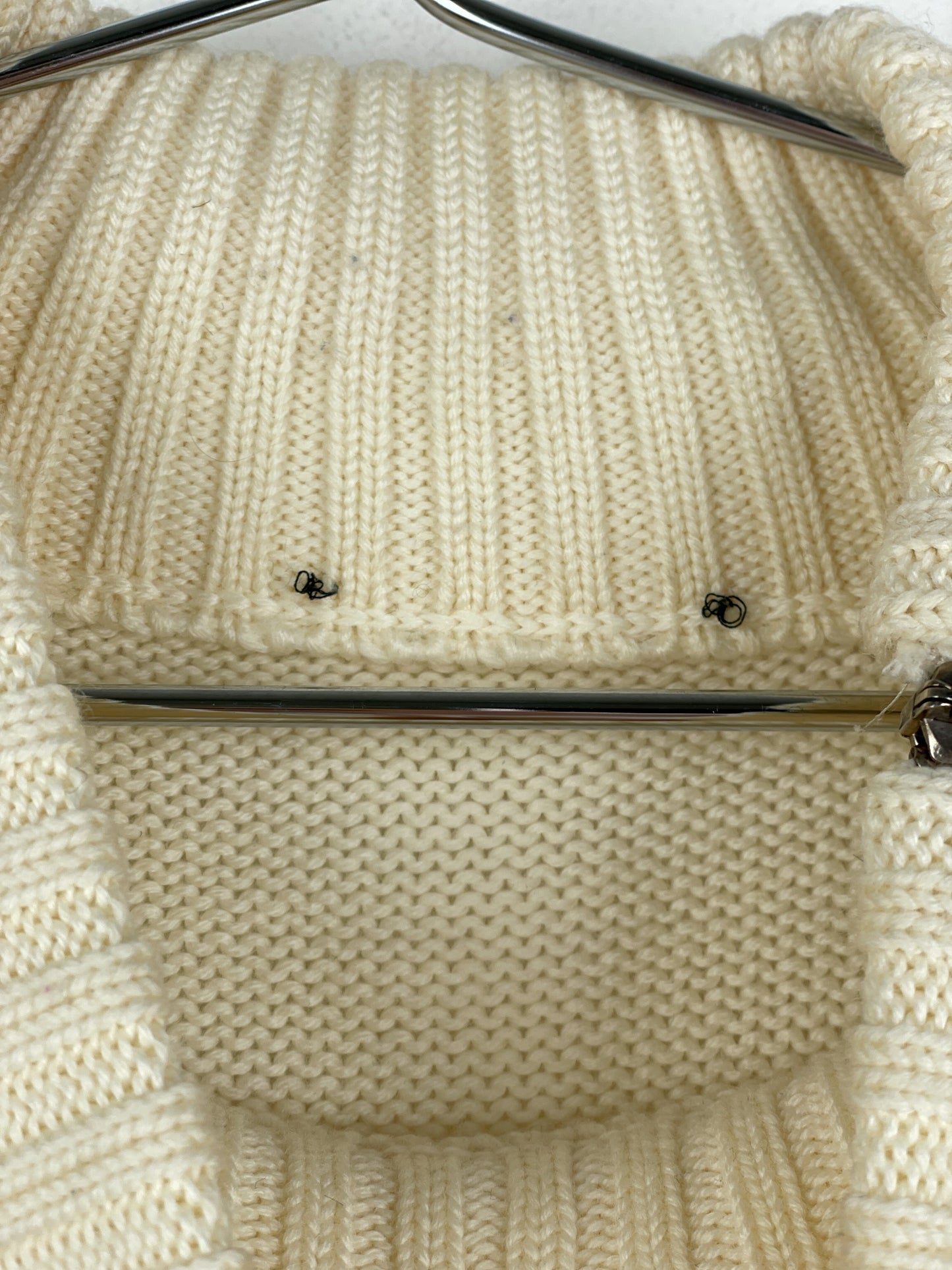 Dolce & Gabbana AW03 Spiral-Zip Knit Sweater