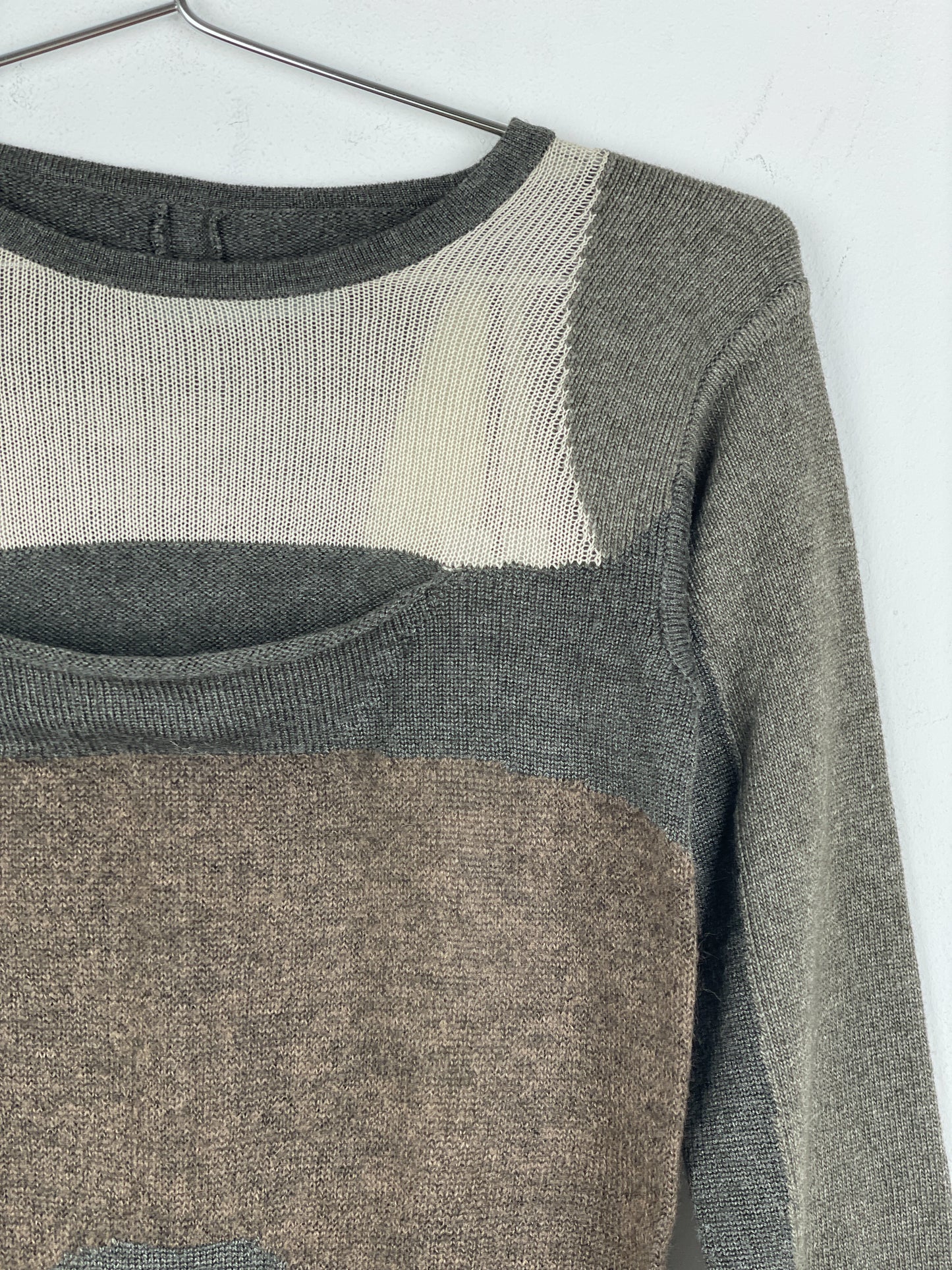 Rick Owens AW05 'Moog' Mohair Impala Knit Sweater