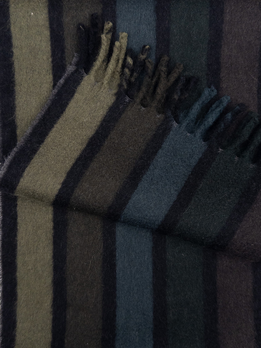 Prada AW07 Fuzzy Striped Scarf – photo 5