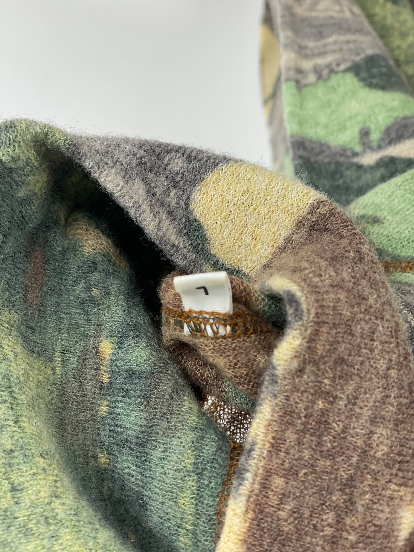 Jean Paul Gaultier SS94 'Les Tatouages' Banknote Turtleneck Sweater