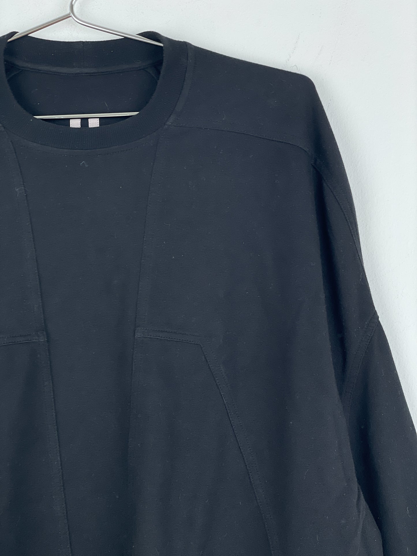 Rick Owens AW23 'Luxor' Splintered Peter Panel Sweater