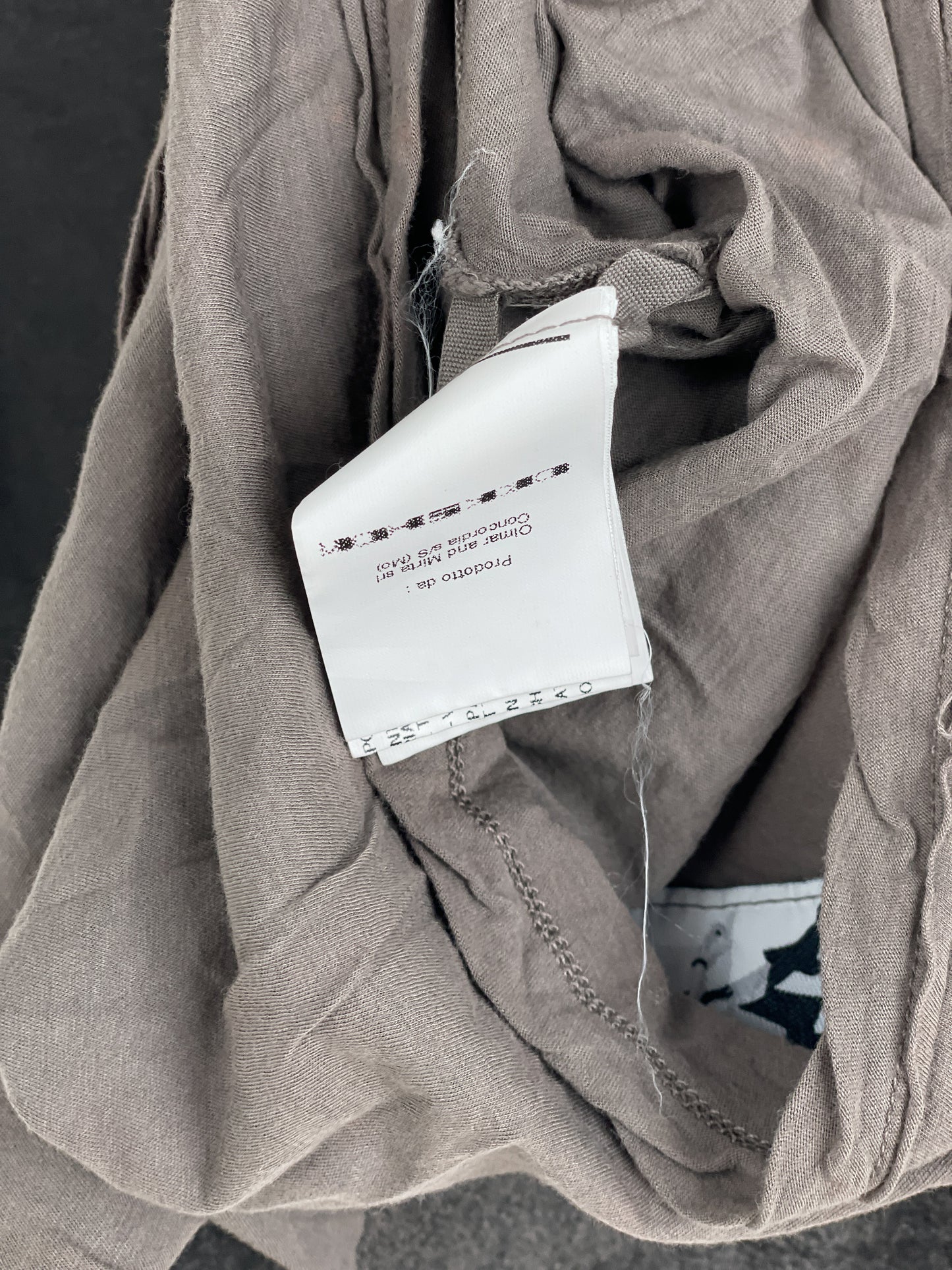Rick Owens SS09 'Strutter' Sample Warm Up Geo Tanktop