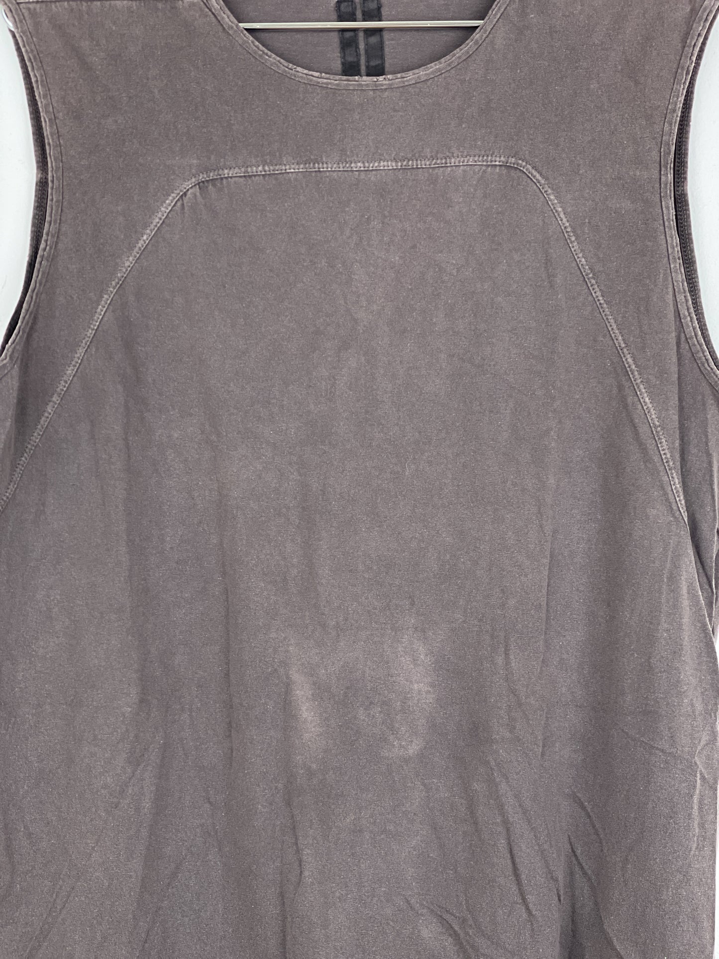 Rick Owens DRKSDHW SS13 'Island' Geometric Panel Tank Top