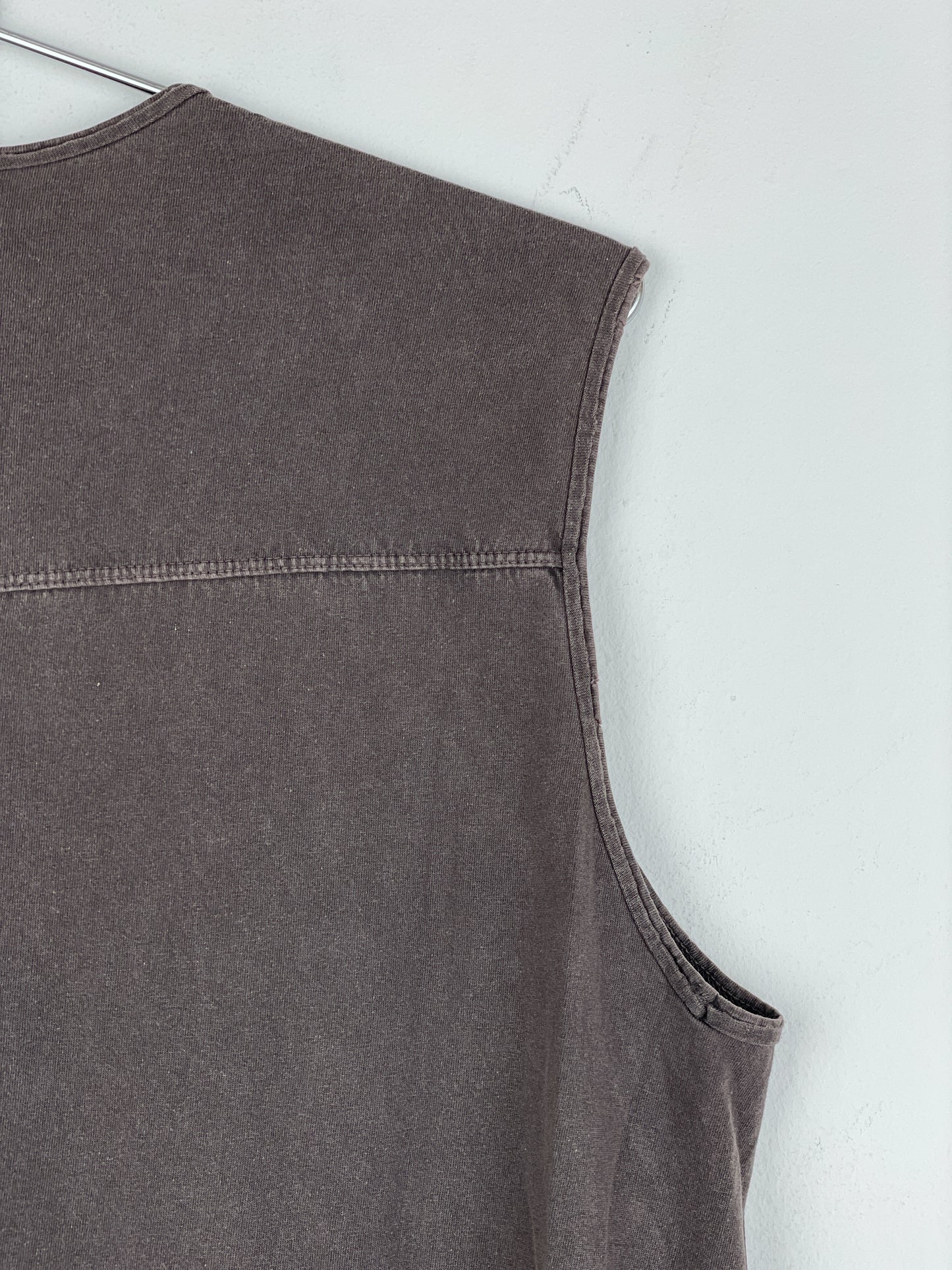 Rick Owens DRKSDHW SS13 'Island' Geometric Panel Tank Top