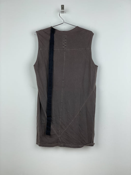 Rick Owens DRKSDHW SS13 'Island' Geometric Panel Tank Top