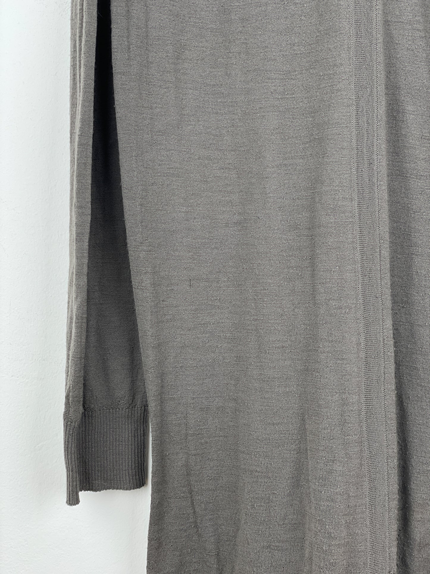 Rick Owens SS12 'Naska' Longline Bamboo Cardigan