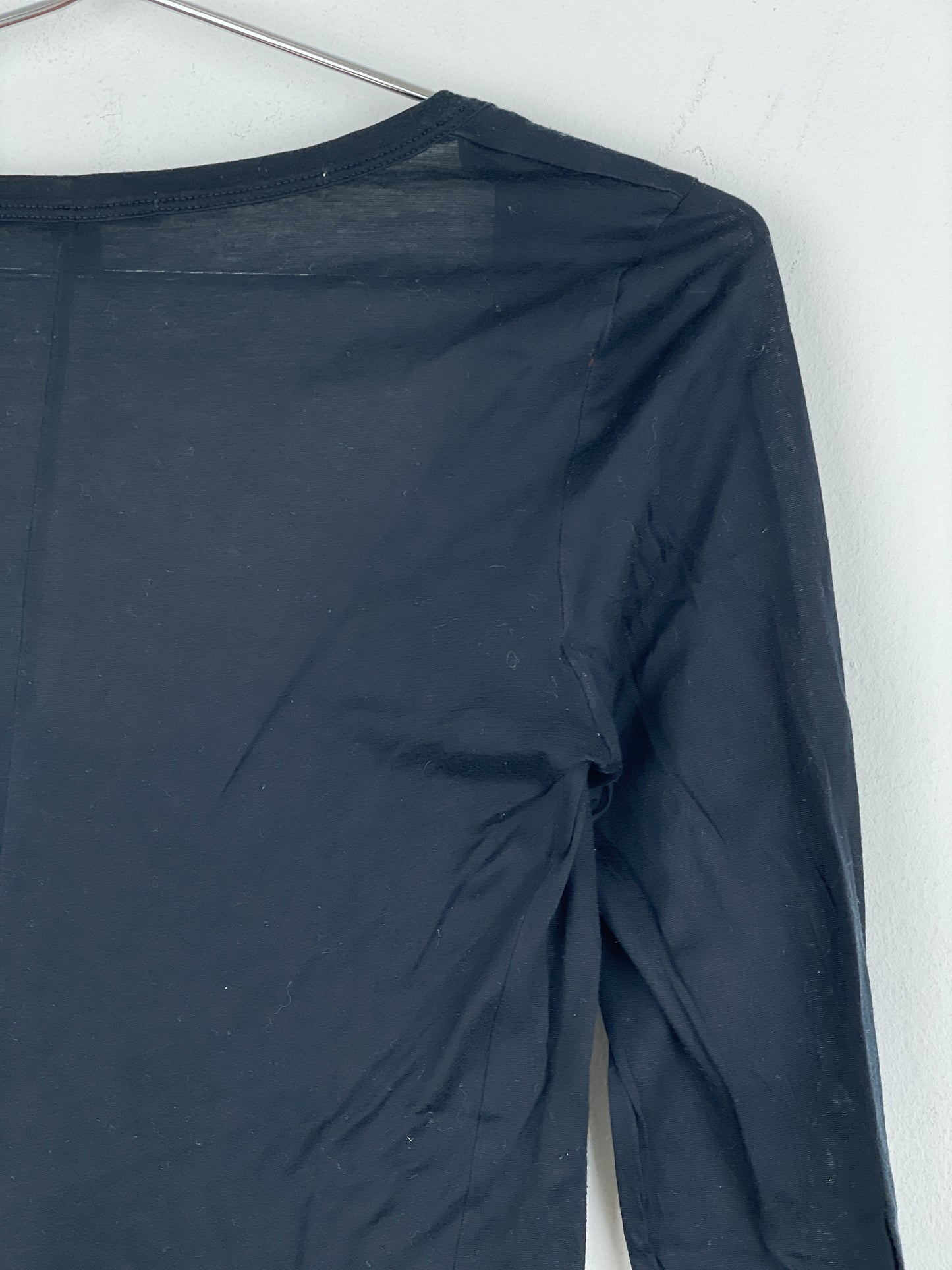 Helmut Lang 2000s Thumb-Strap Bondage Longsleeve Top