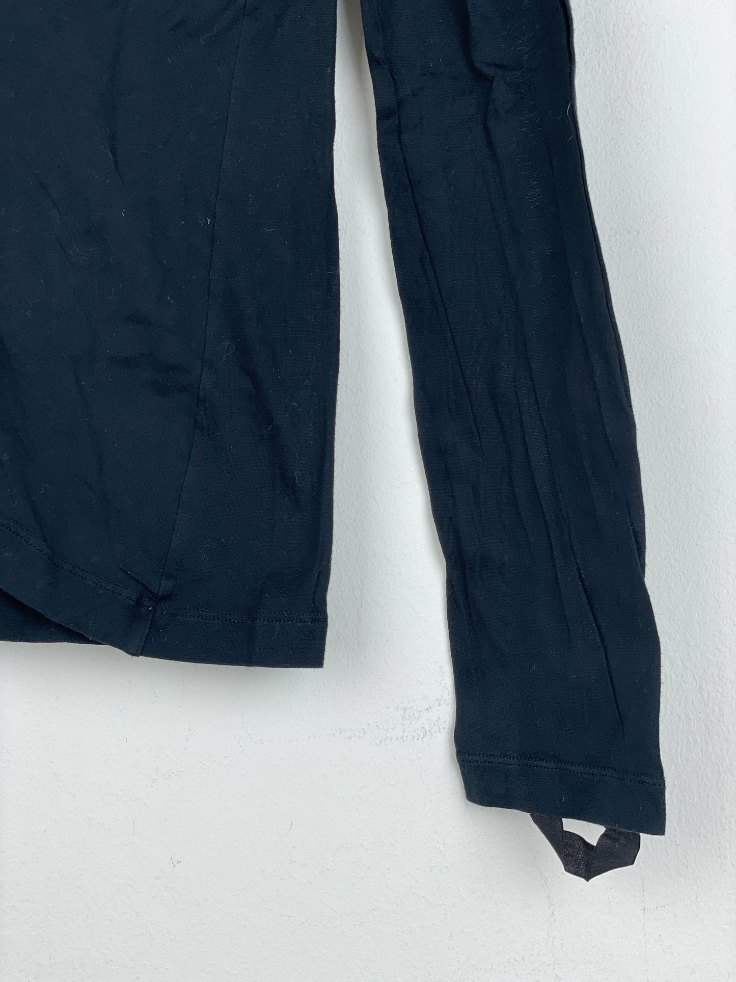 Helmut Lang 2000s Thumb-Strap Bondage Longsleeve Top