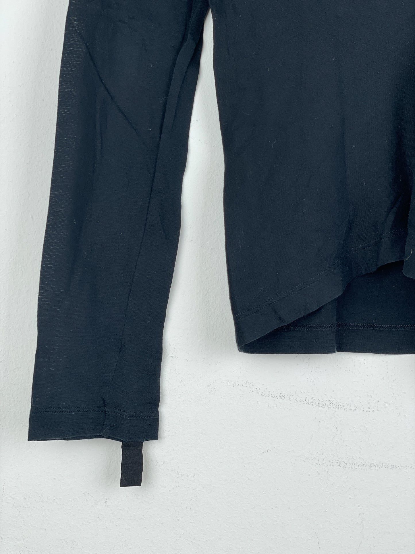 Helmut Lang 2000s Thumb-Strap Bondage Longsleeve Top