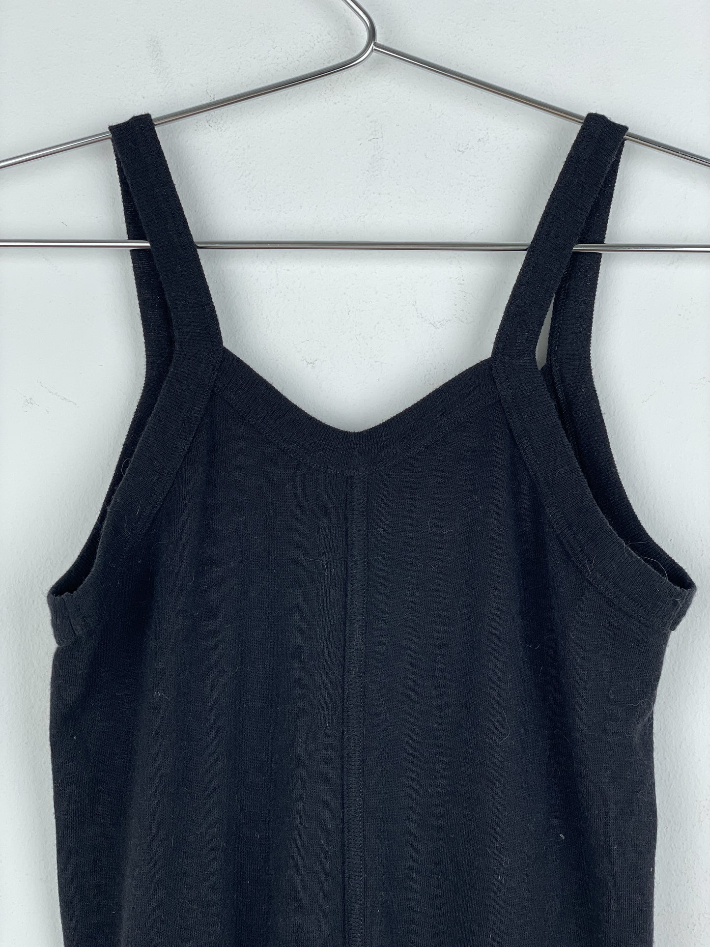 Rick Owens Lilies SS07 'Wishbone' Distressed Scoop-Neck Minidress