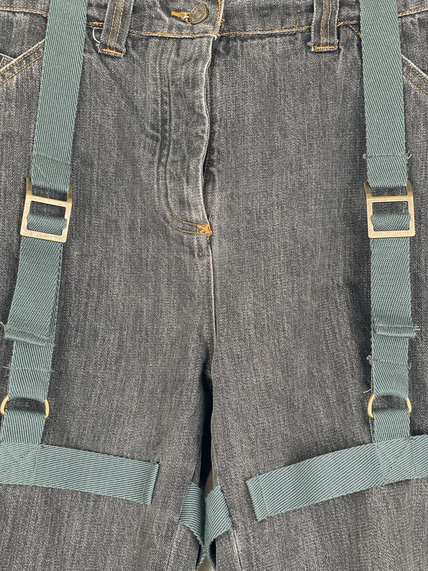 Dolce & Gabbana AW03 Bondage Harness Denim Jeans