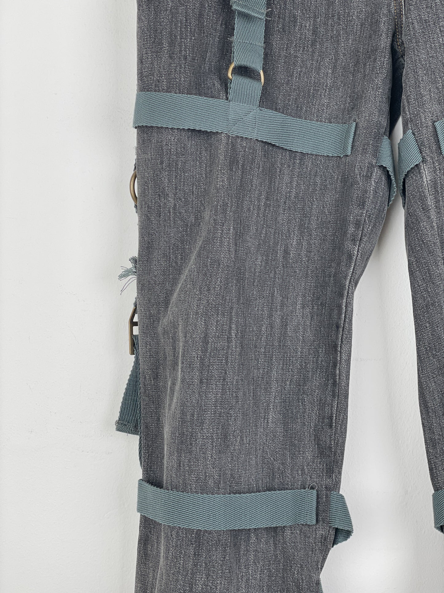 Dolce & Gabbana AW03 Bondage Harness Denim Jeans