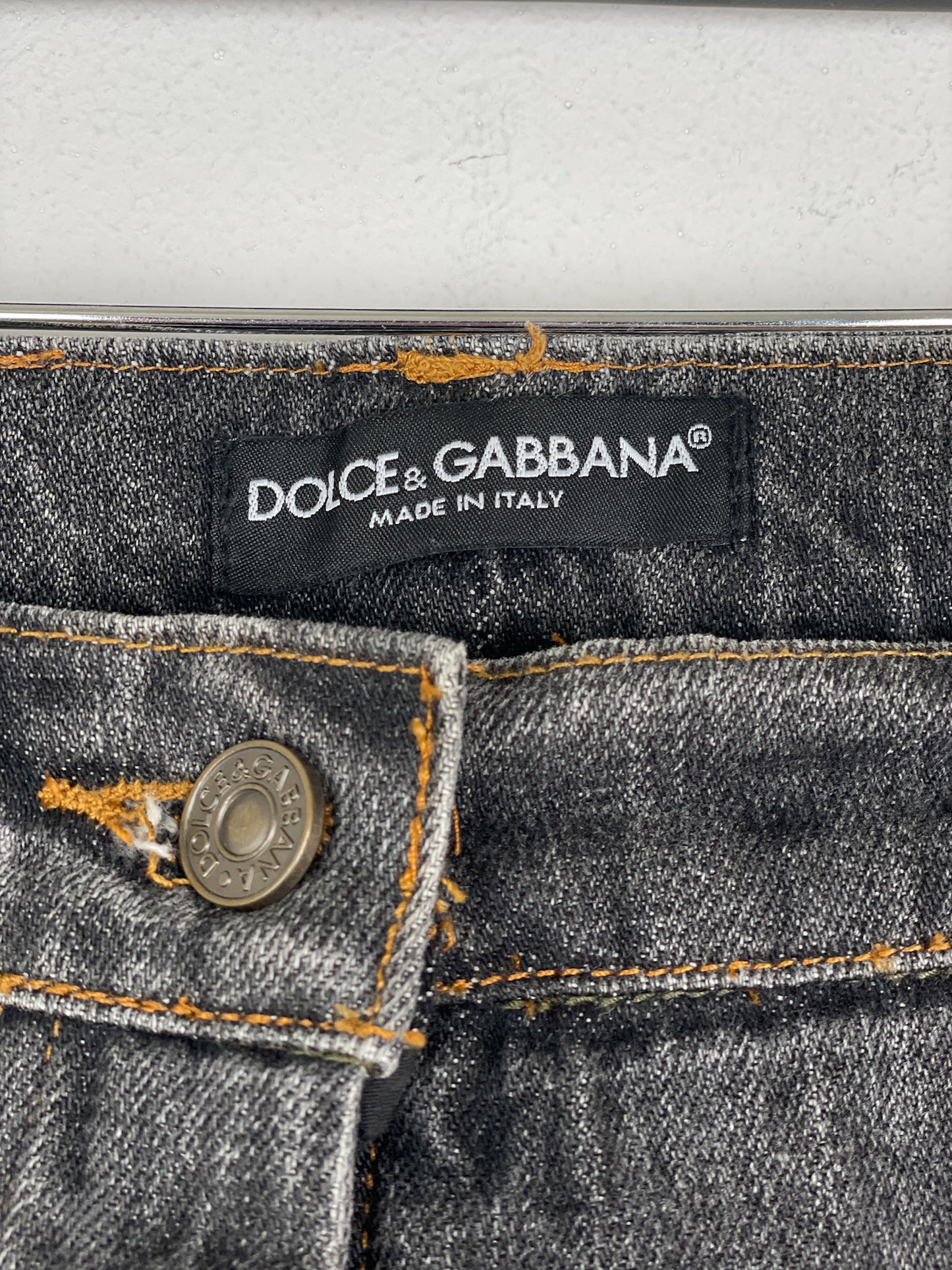 Dolce & Gabbana AW03 Bondage Harness Denim Jeans
