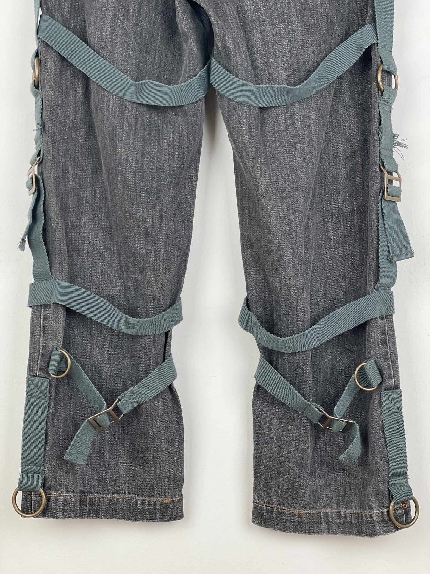 Dolce & Gabbana AW03 Bondage Harness Denim Jeans