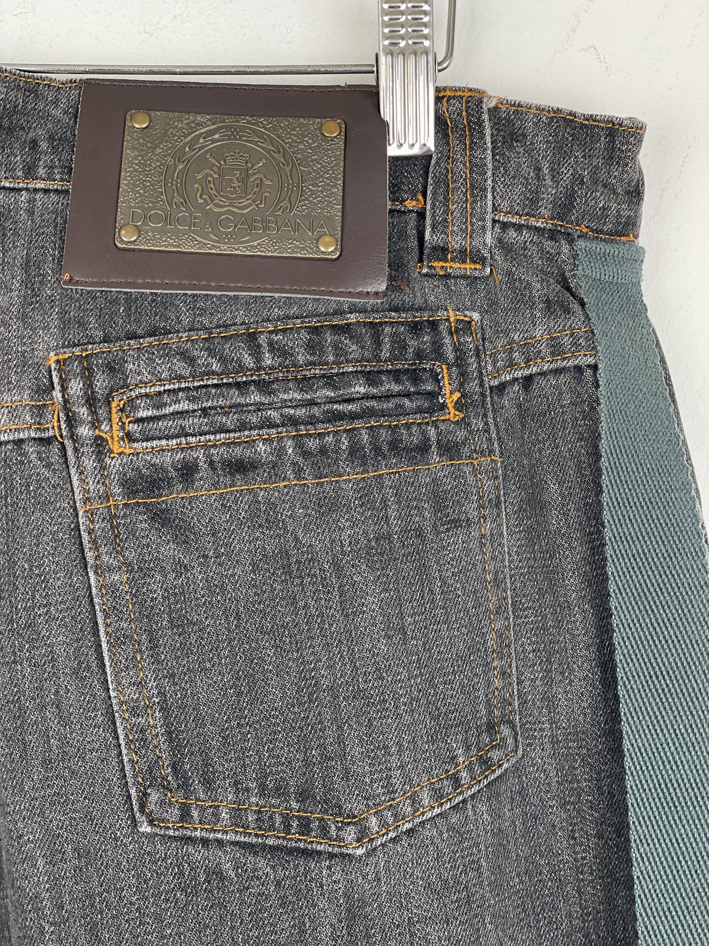 Dolce & Gabbana AW03 Bondage Harness Denim Jeans