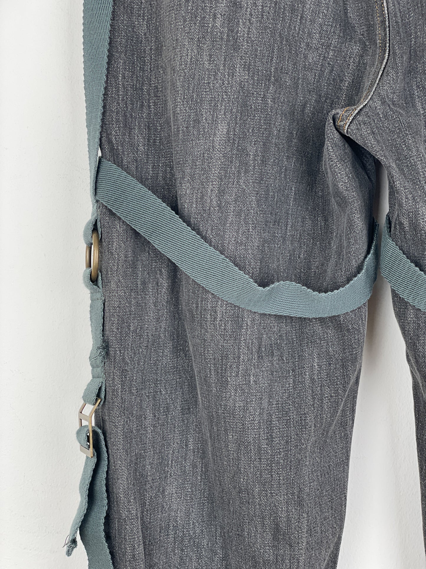 Dolce & Gabbana AW03 Bondage Harness Denim Jeans