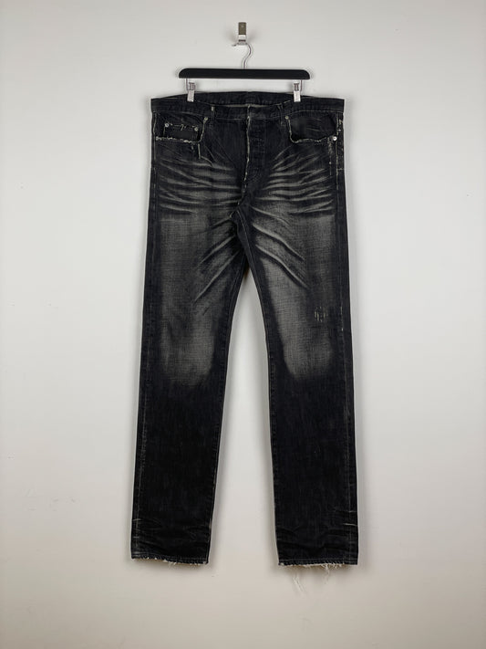 Dior Homme AW03 'Luster' Clawmark Denim Jeans