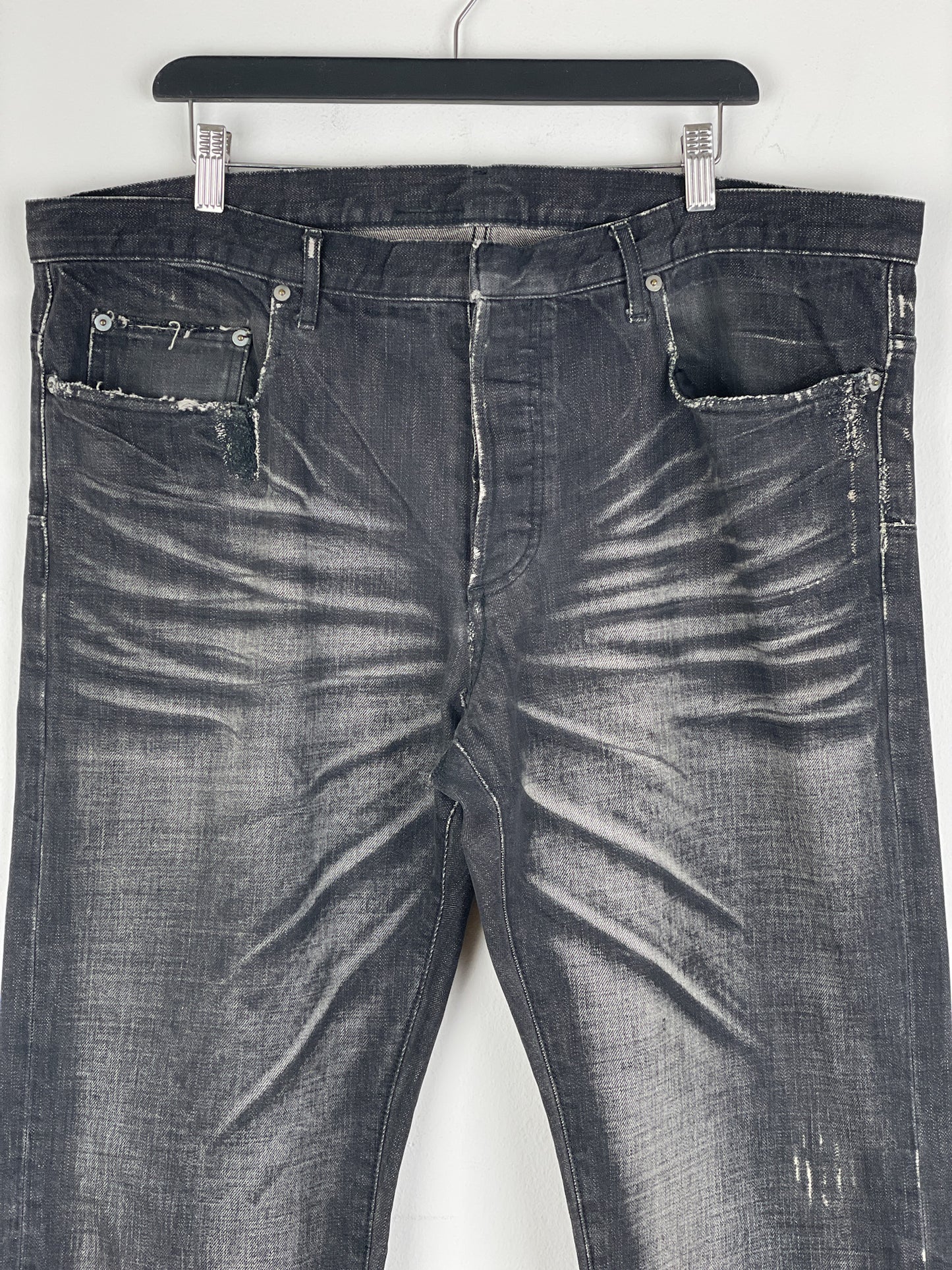 Dior Homme AW03 'Luster' Clawmark Denim Jeans