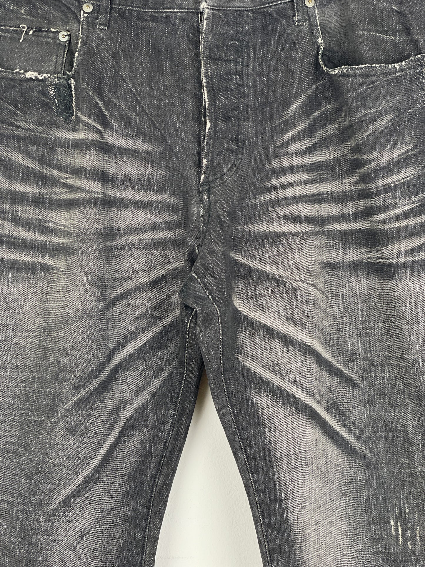 Dior Homme AW03 'Luster' Clawmark Denim Jeans